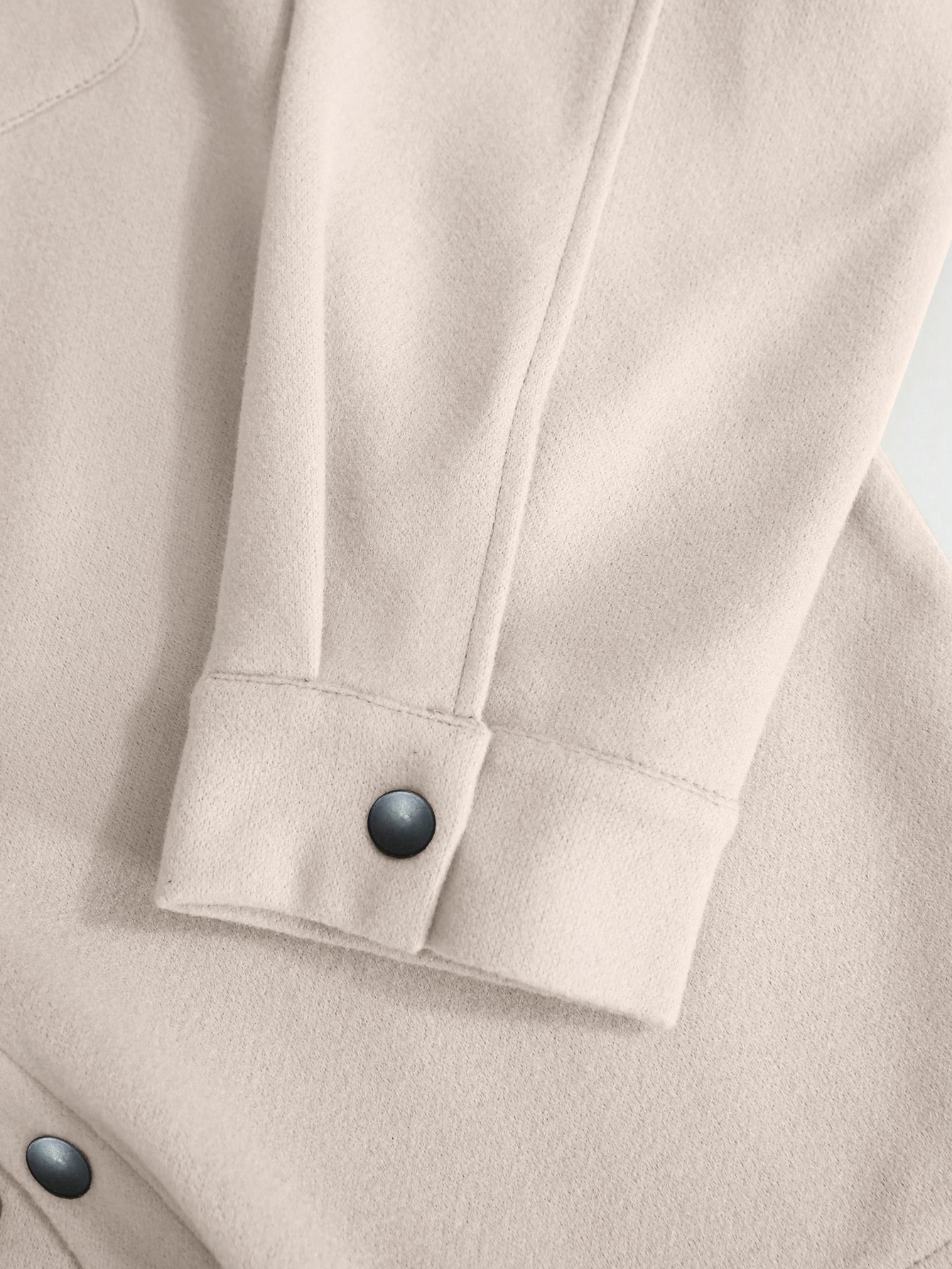 Men's Button-Front Collared Jacket