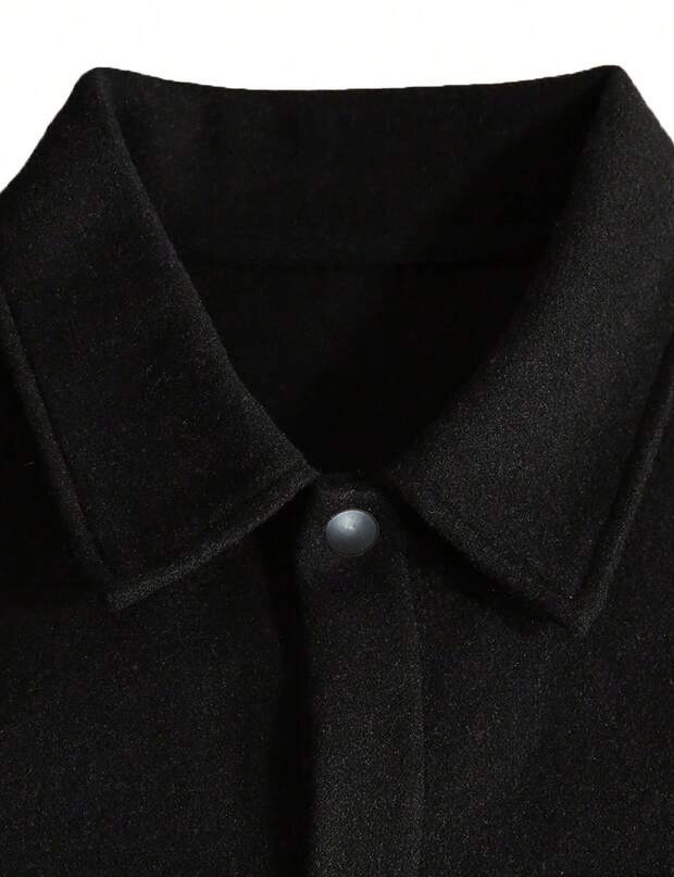 Men's Button-Front Collared Jacket