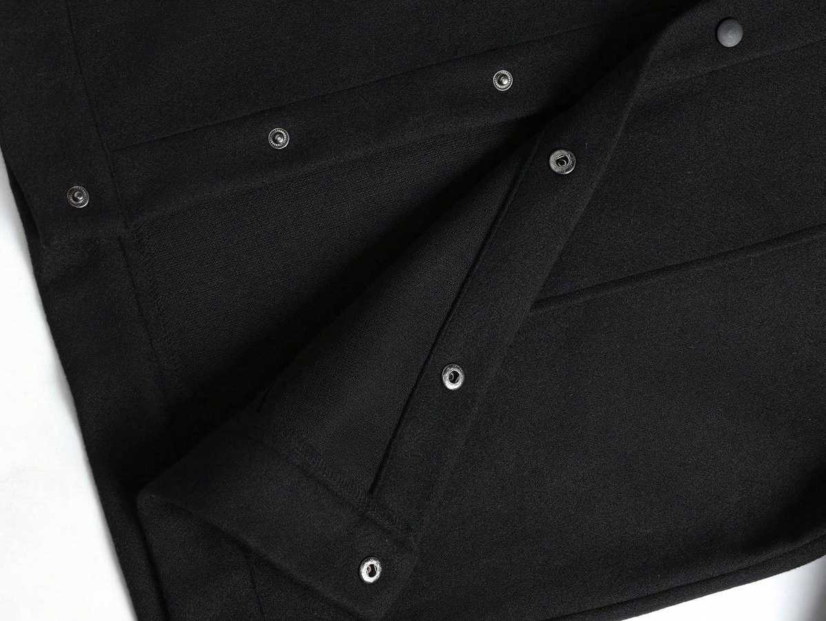 Men's Button-Front Collared Jacket