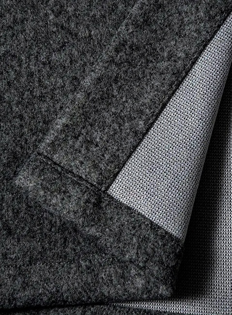 Men's Button-Up Long Sleeve Jacket with Chest Pockets