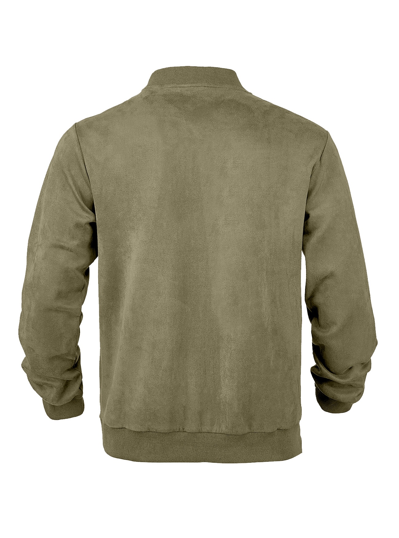 Men's Zip-Front Bomber Jacket