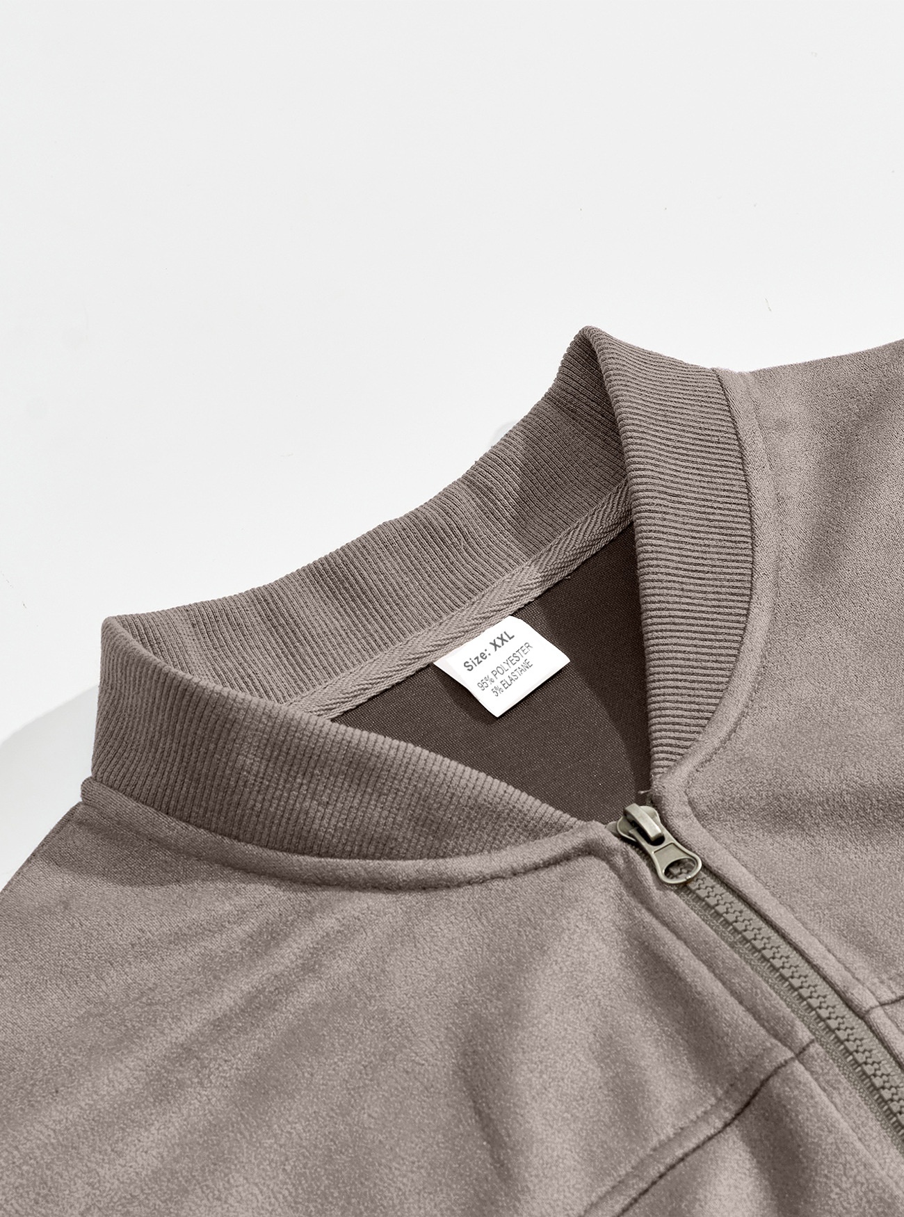 Men's Zip-Front Bomber Jacket