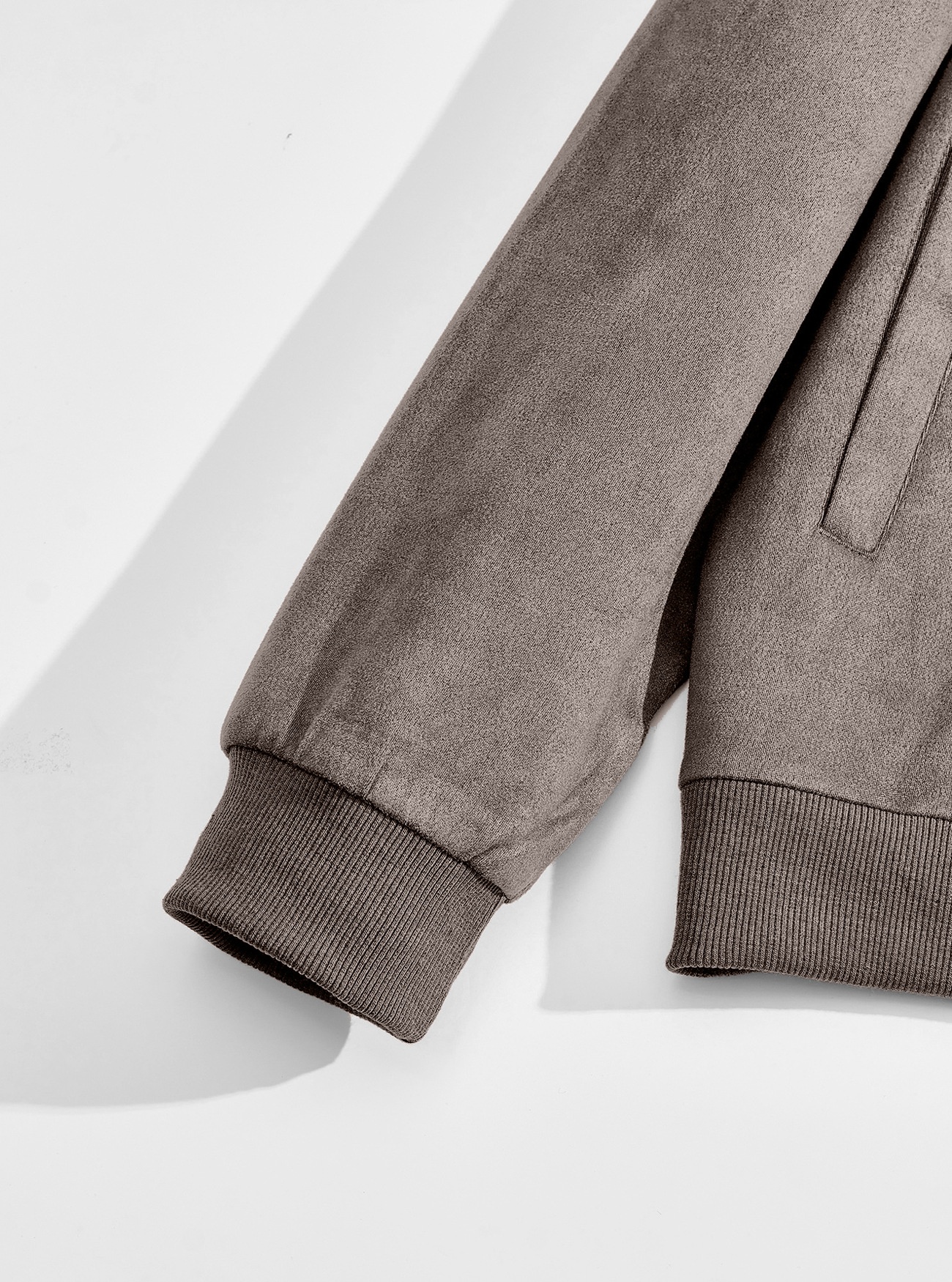 Men's Zip-Front Bomber Jacket