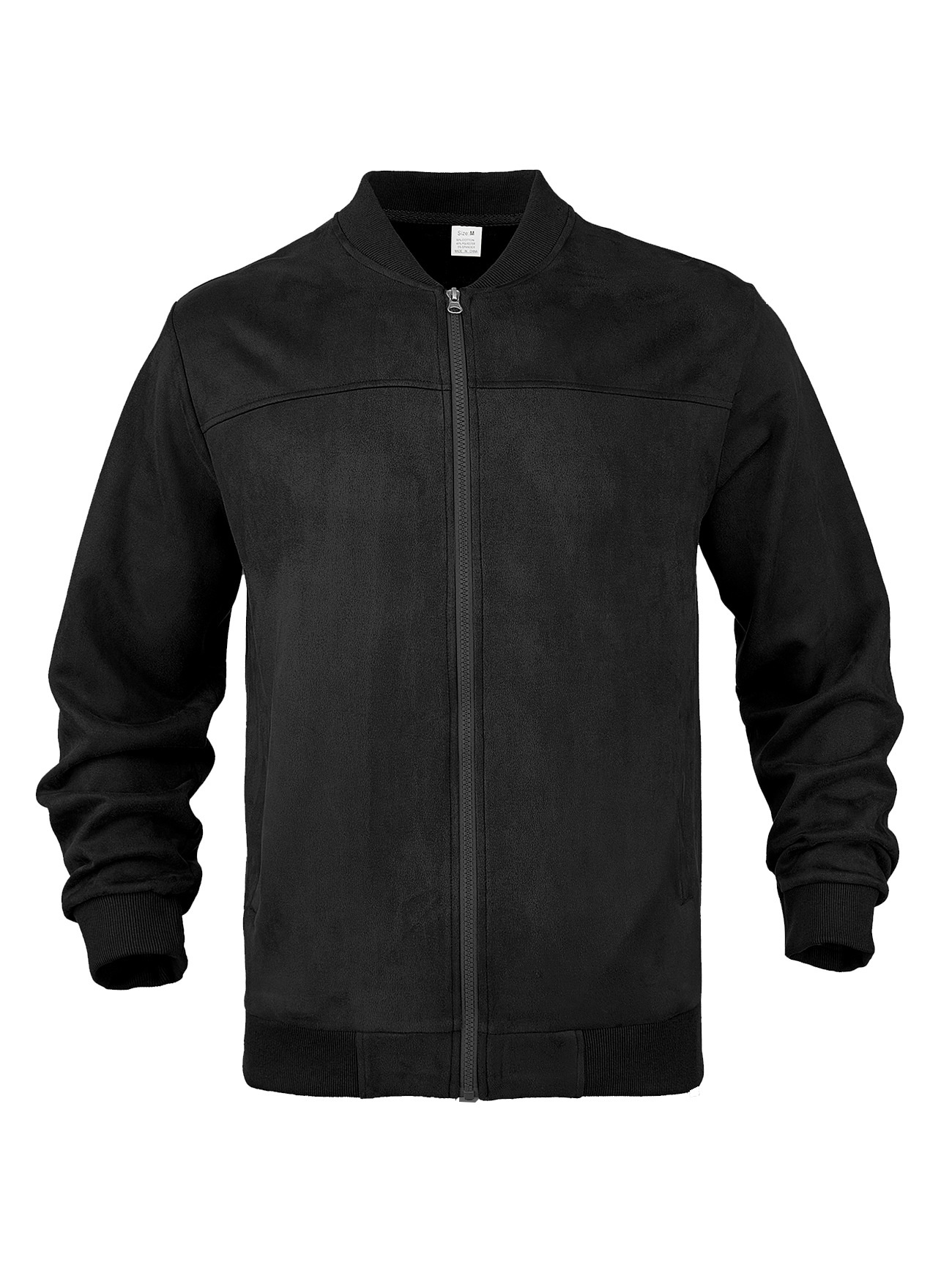 Men's Zip-Front Bomber Jacket