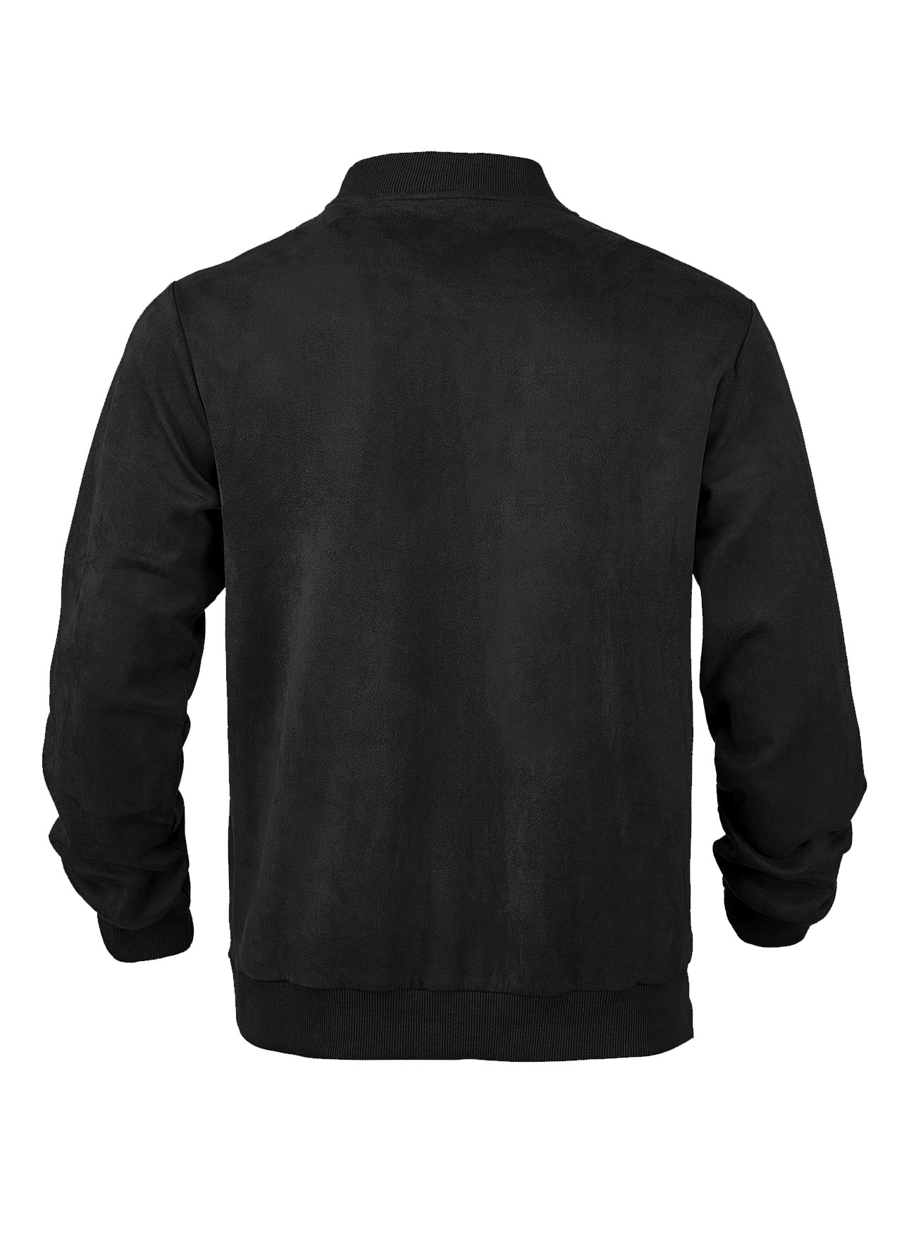 Men's Zip-Front Bomber Jacket