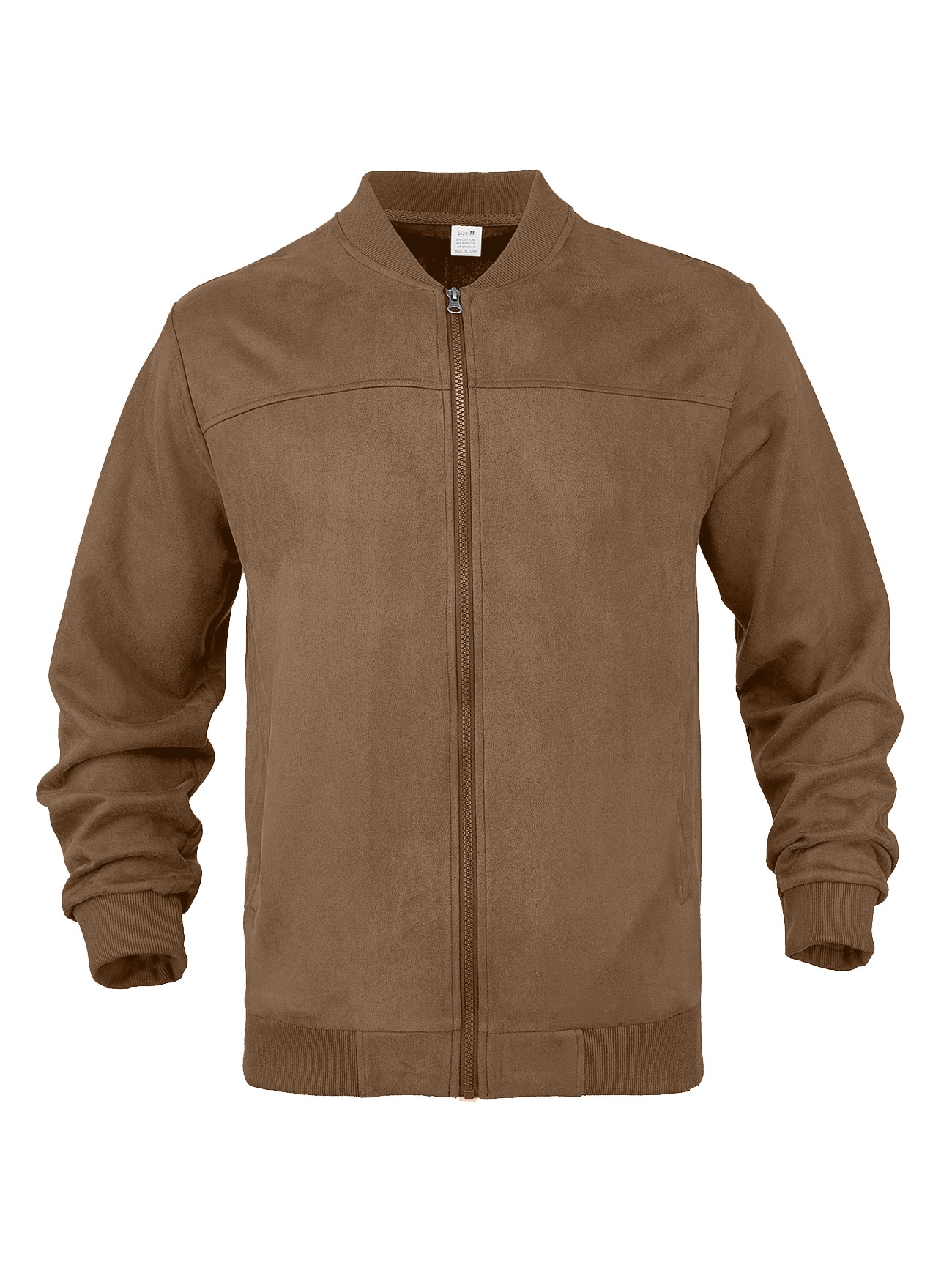 Men's Zip-Front Bomber Jacket