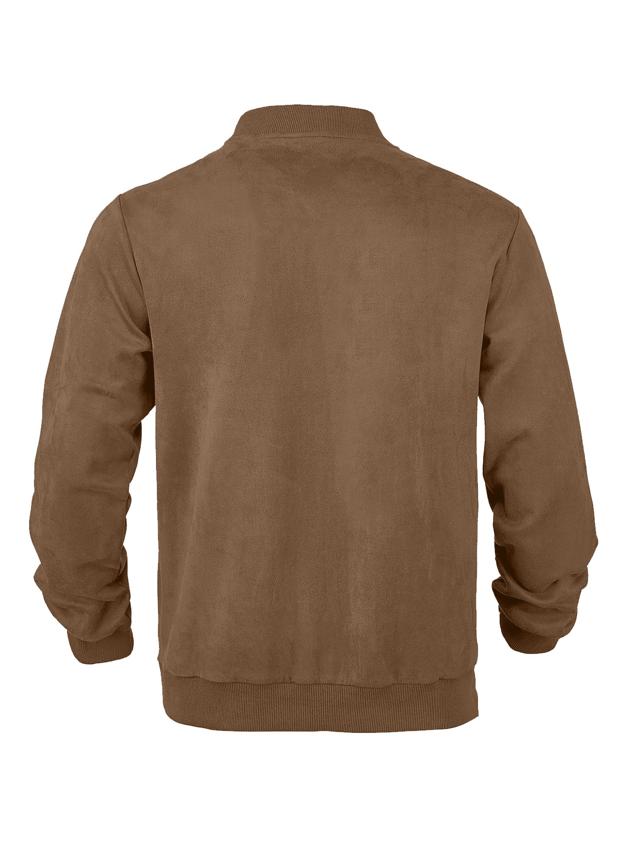 Men's Zip-Front Bomber Jacket