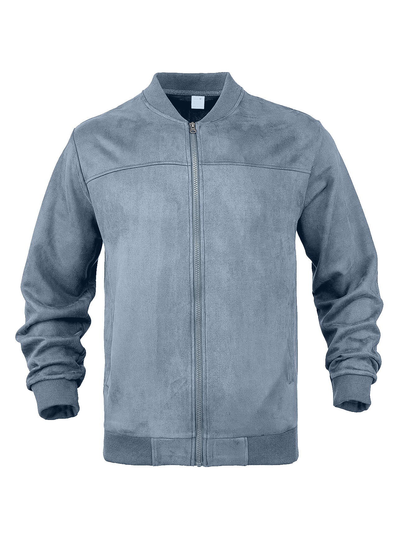 Men's Zip-Front Bomber Jacket