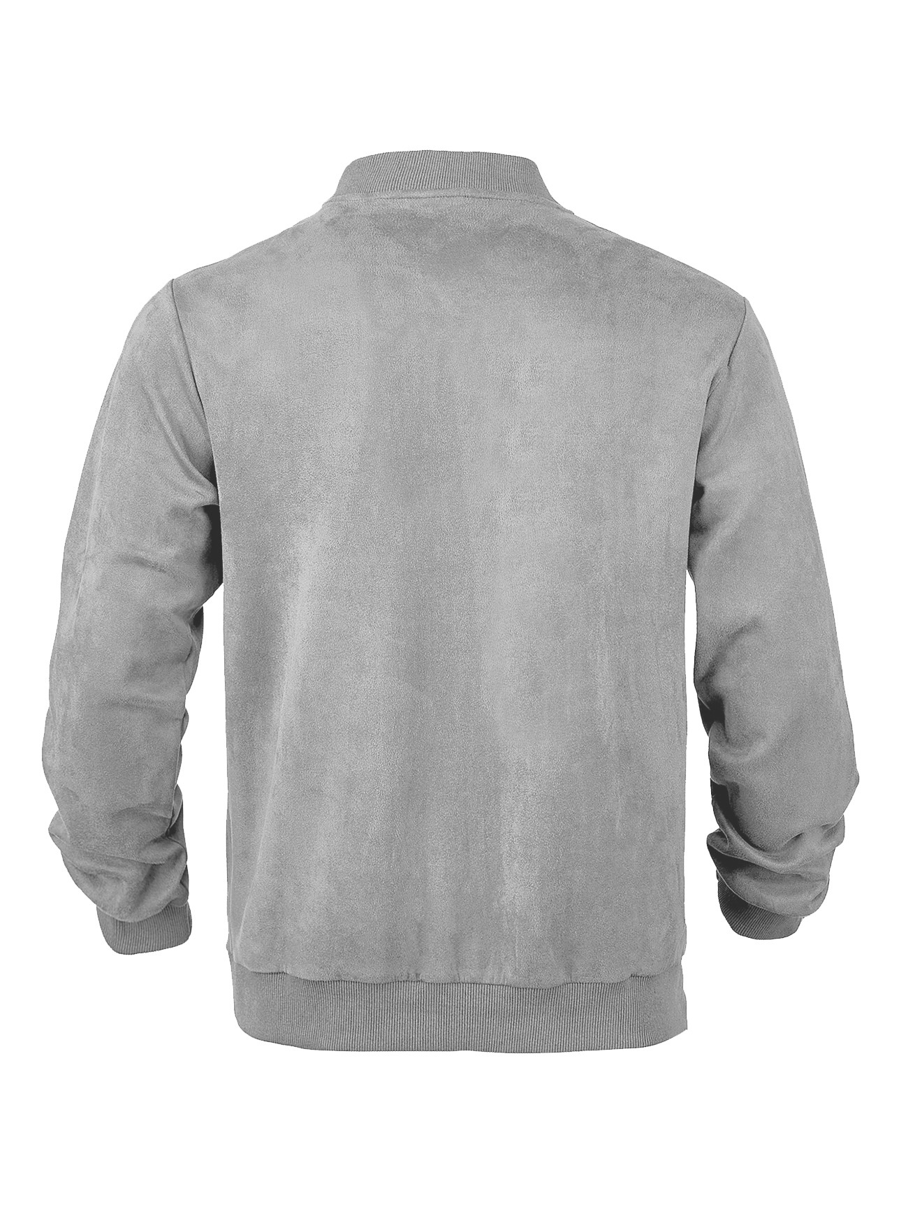Men's Zip-Front Bomber Jacket