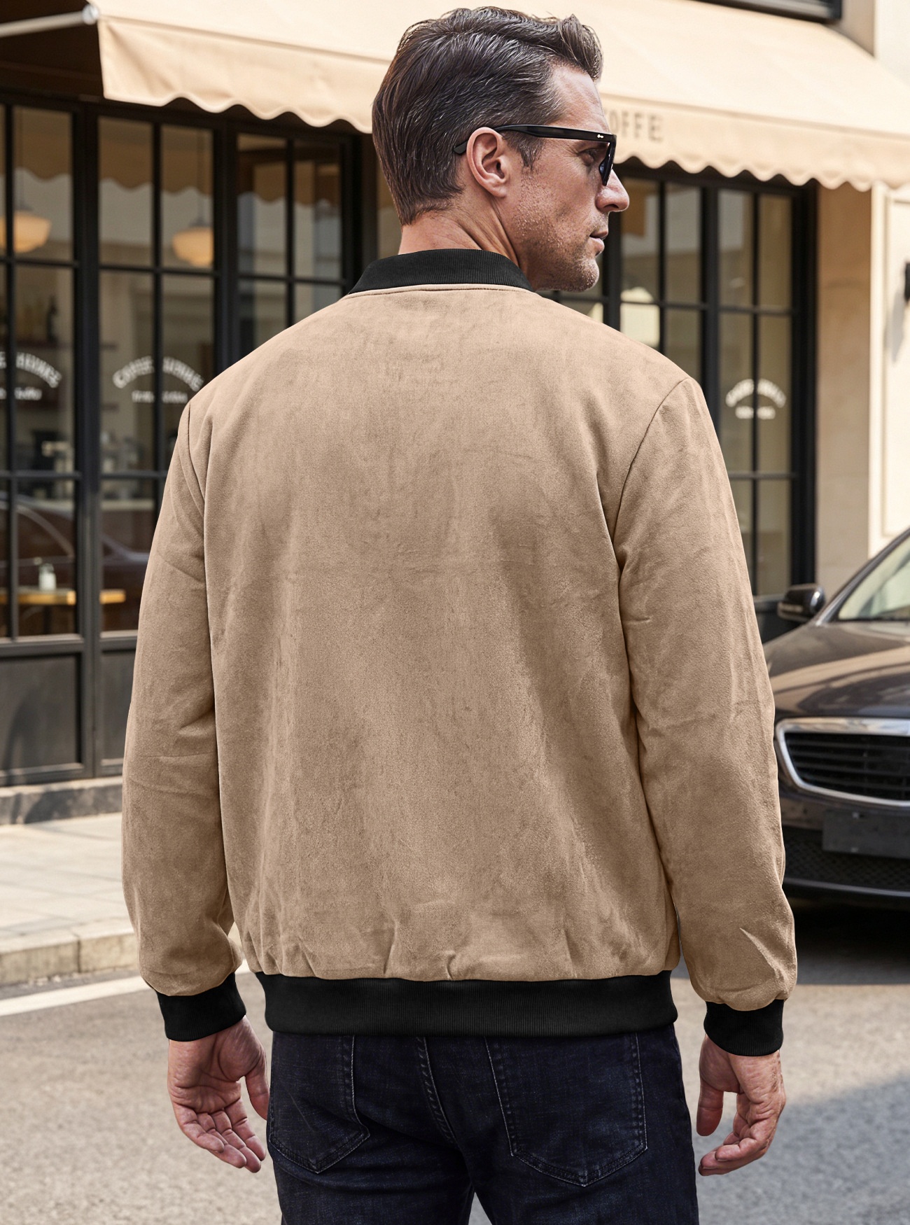 Men's Zip Bomber Jacket