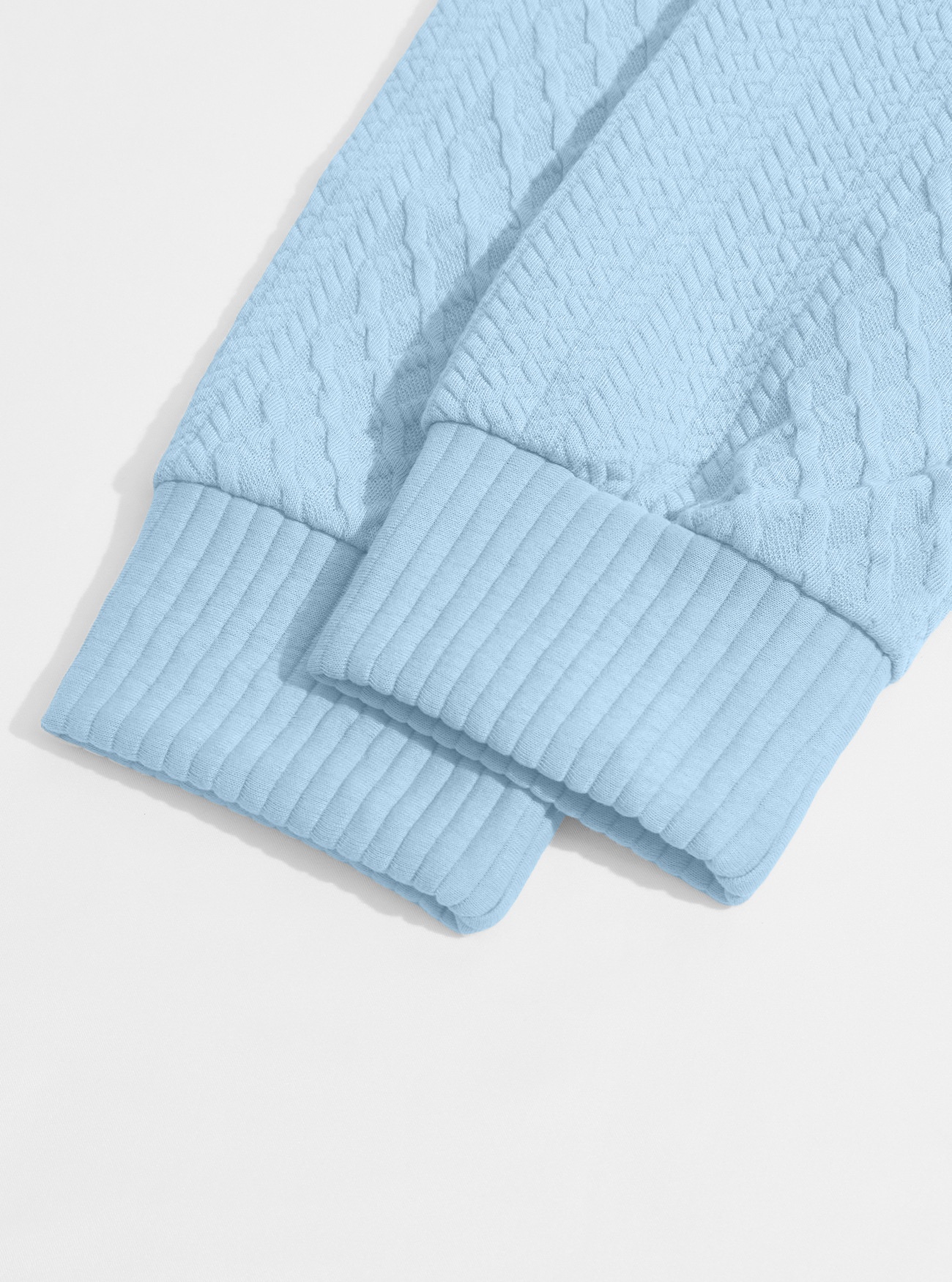 Men's Button-Placket Knit Pullover Sweater
