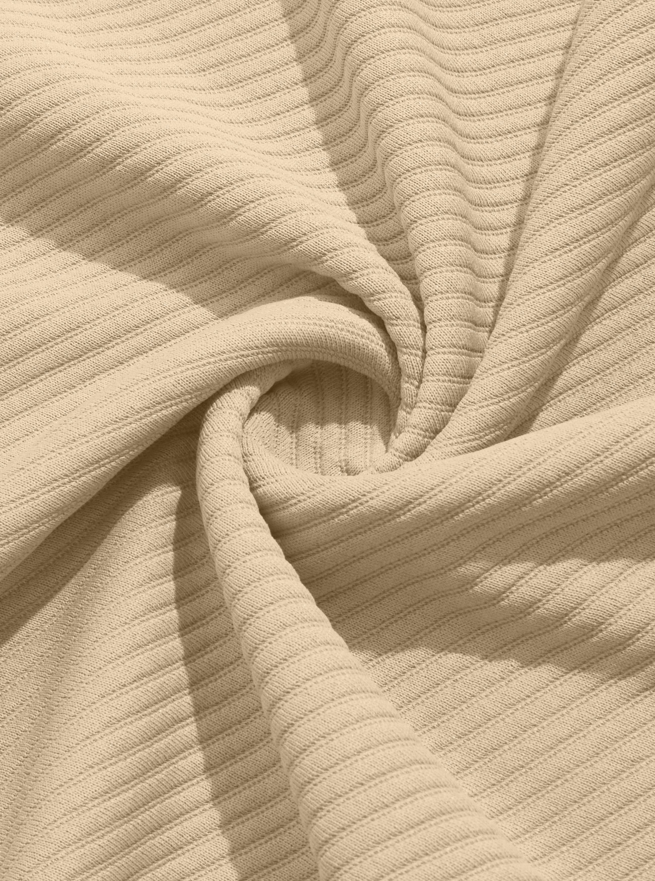 Men's Ribbed Half-zip Long-Sleeved Sweater