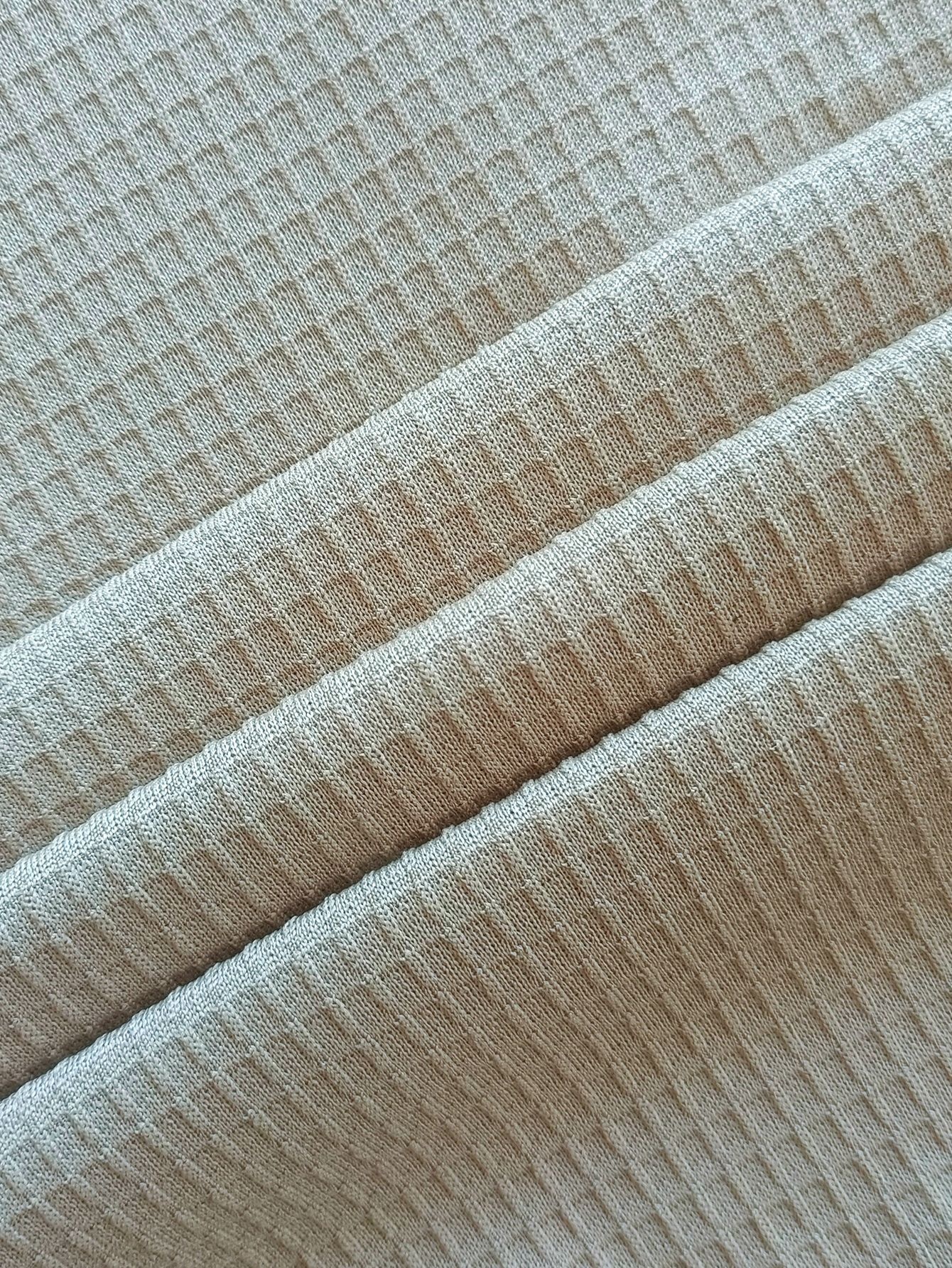 Men's Waffle Knit Quarter-Zip Pullover