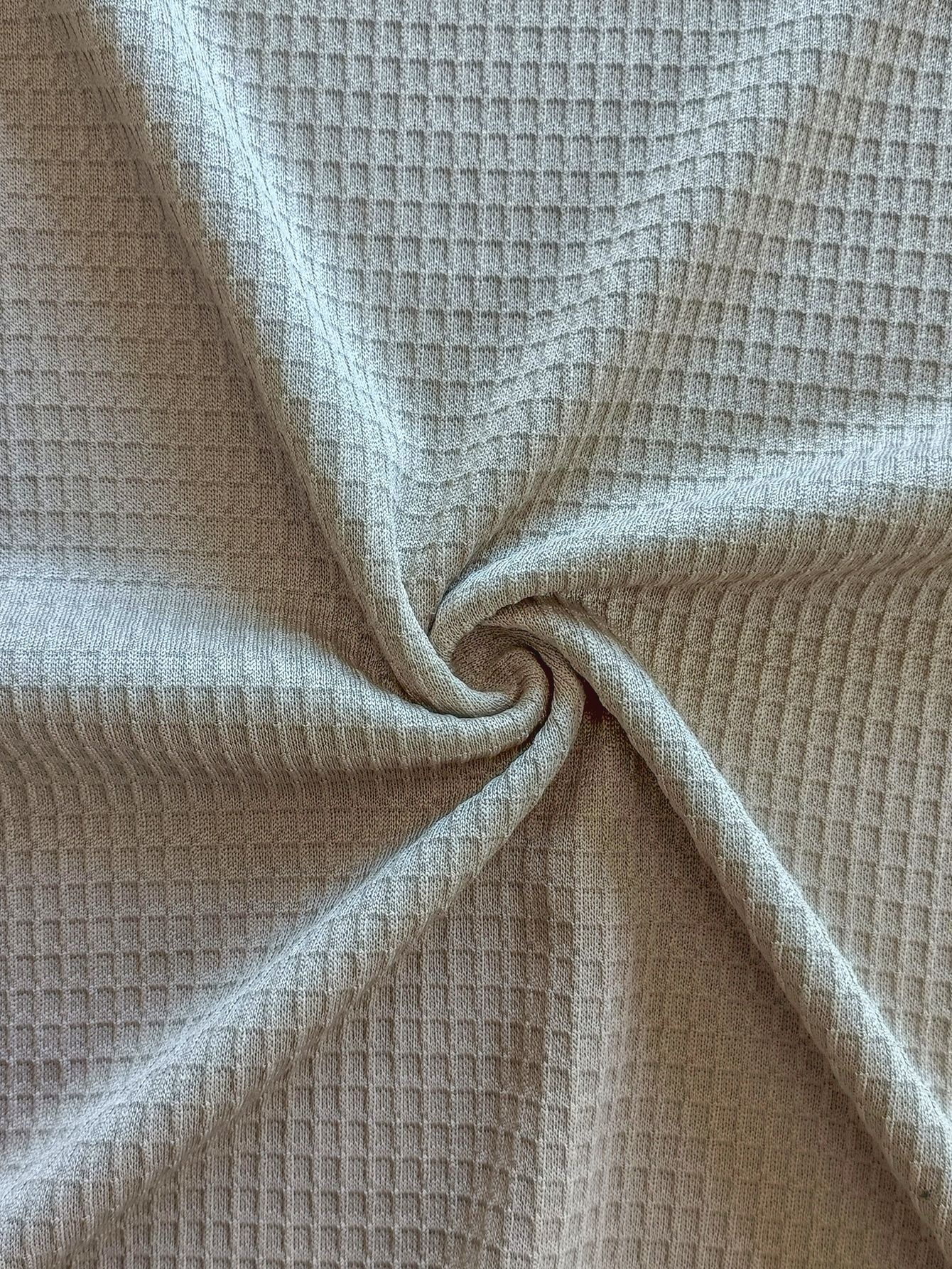 Men's Waffle Knit Quarter-Zip Pullover