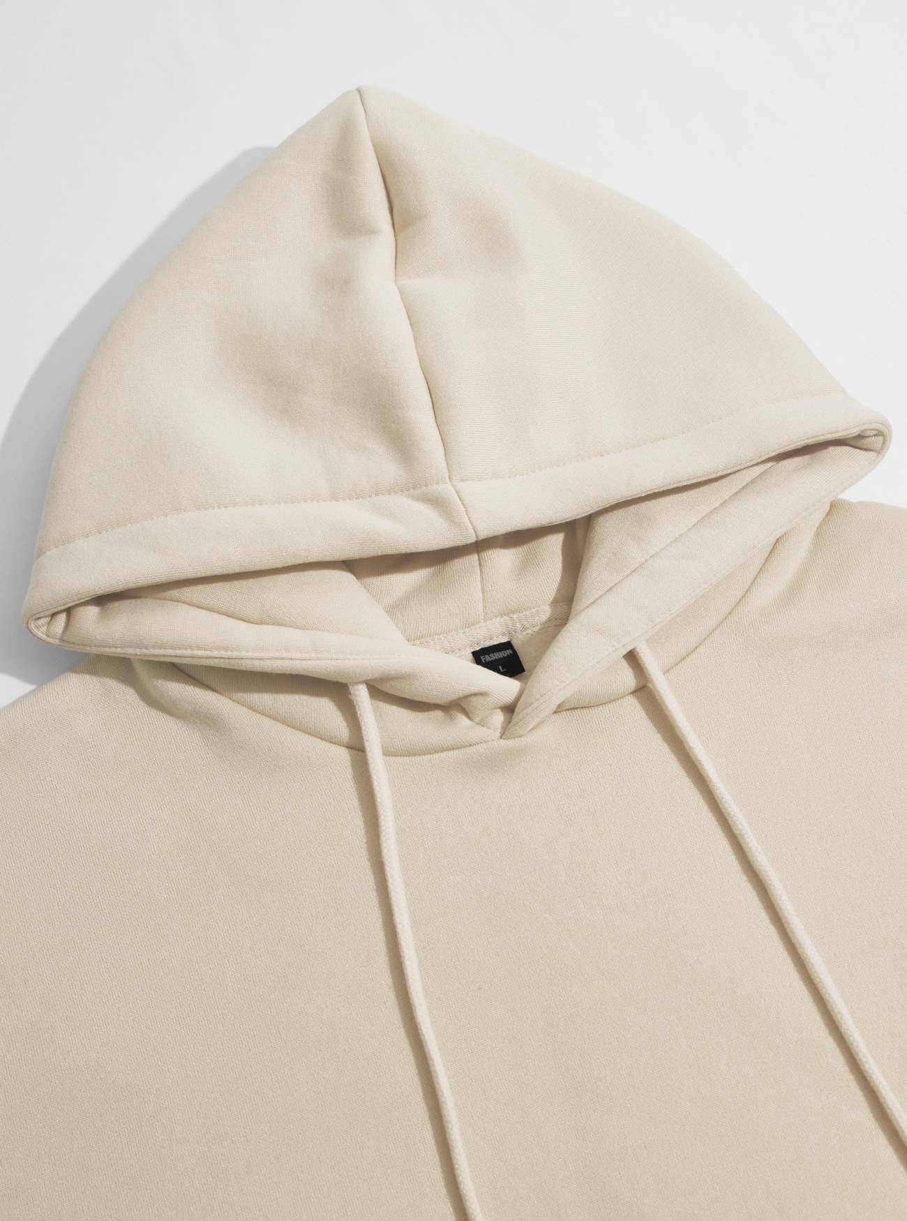 Men's Solid Color Hoodie with Zipper Pocket