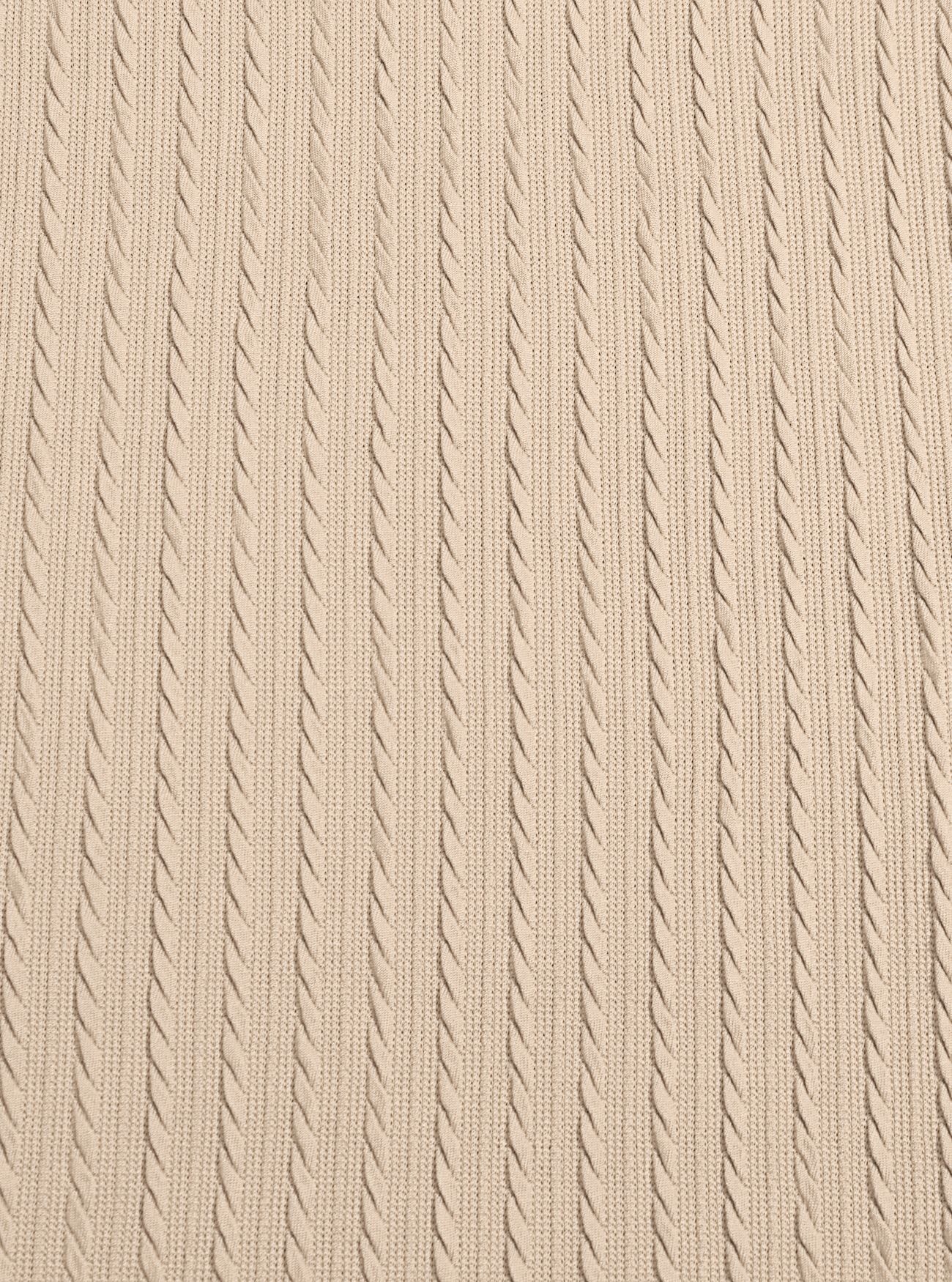 Men's Textured Knit Drawstring Hoodie