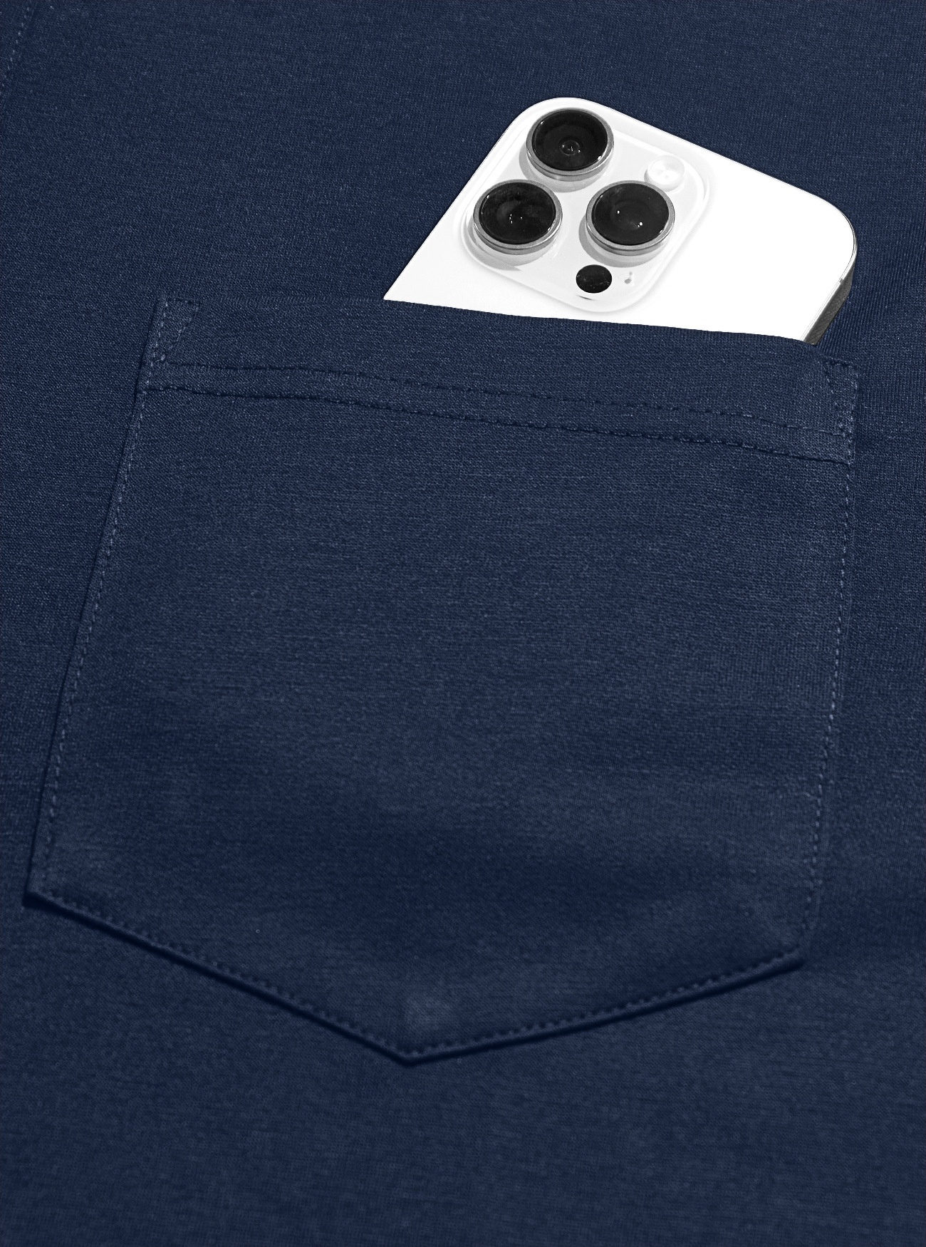 Men's Casual Short Sleeve Polo Shirt with Pocket