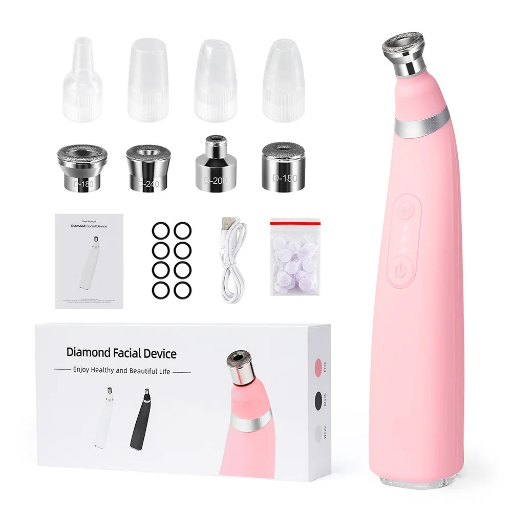Diamond Facial Device | Microdermabrasion & Blackhead Remover