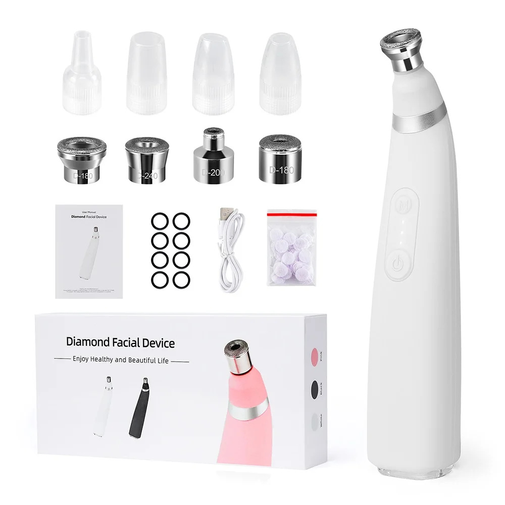 Diamond Facial Device | Microdermabrasion & Blackhead Remover