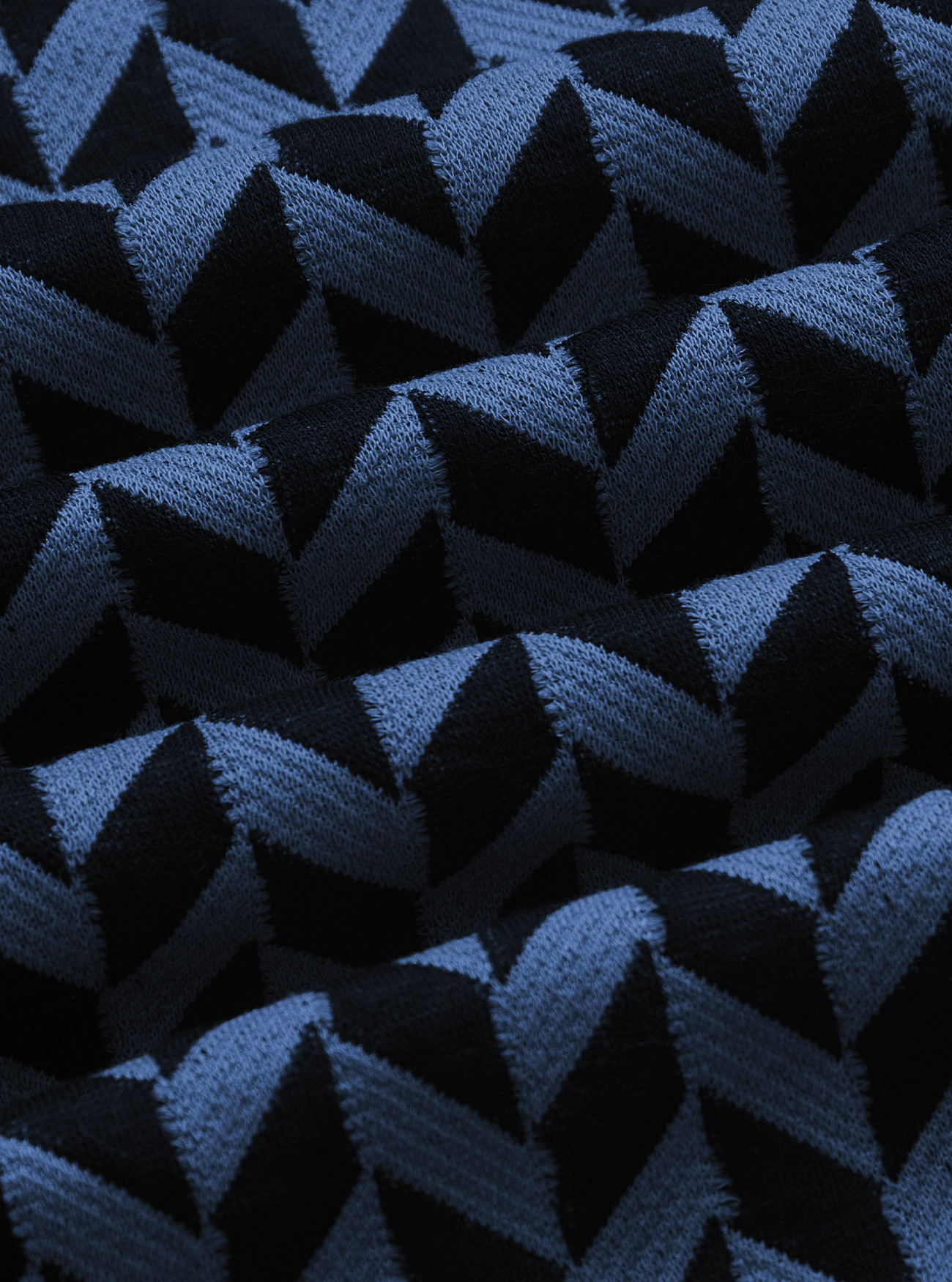 Men's Chevron Print Drawstring Casual Shorts