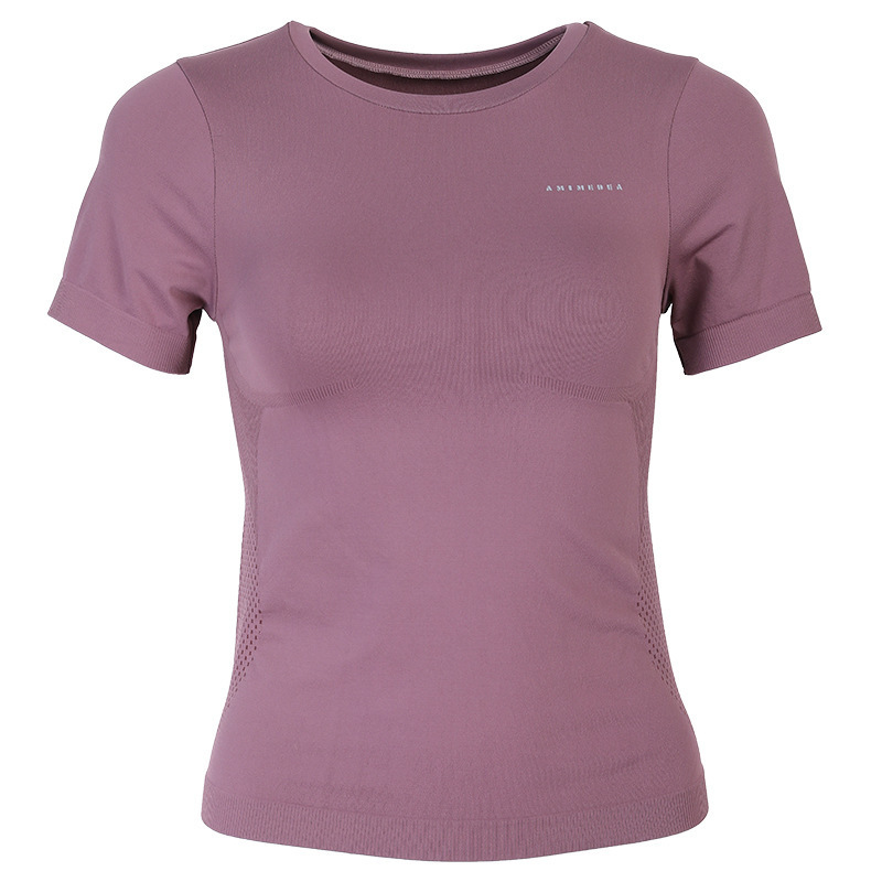 Slimming Quick-Dry Fitness T-Shirt with Sexy S-Shape Fit for Women