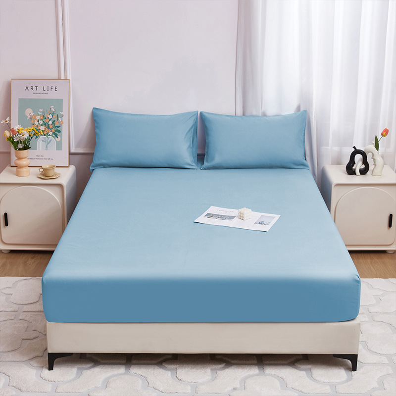 Extra Large Size Range Breathable Brushed Polyester Fitted Mattress Protector Light Weight Water Repellent