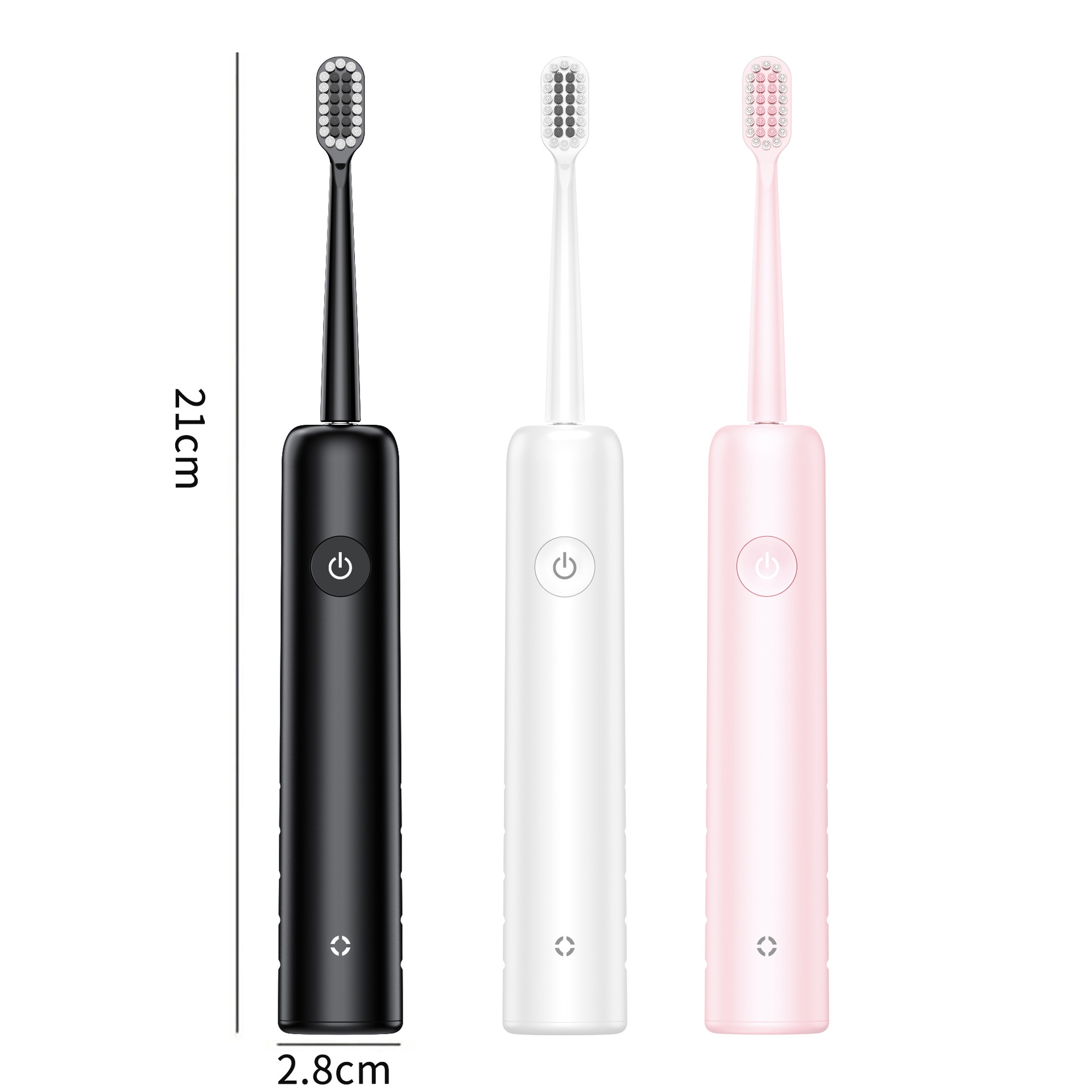 Deep Clean Rechargeable Acoustic Electric Toothbrush, 2-Minute Timer, Soft Dupont Bristles