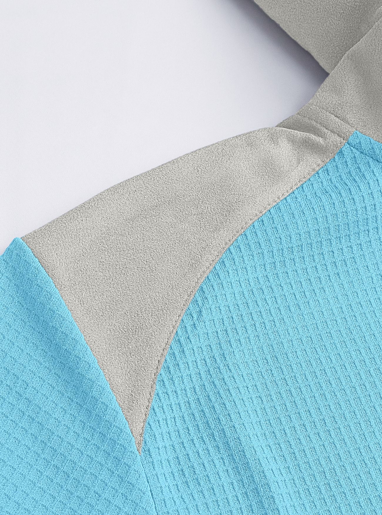 Men's Short Sleeve Hooded Waffle Knit Henley Shirt