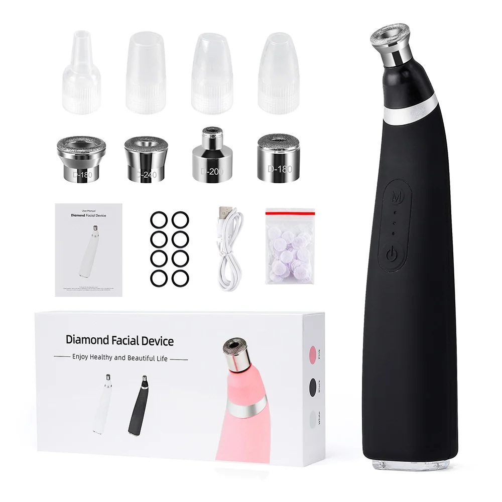 Diamond Facial Device | Microdermabrasion & Blackhead Remover
