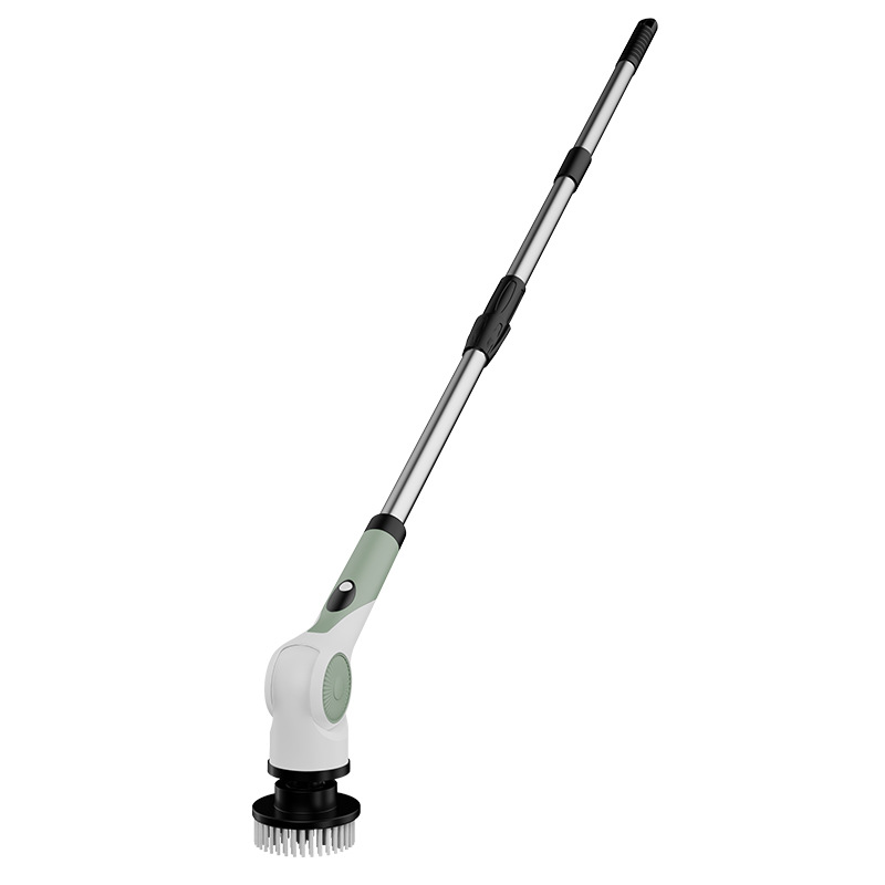 10-in-1 Multipurpose Electric Cleaning Brush, Power Scrubber with Extension, 25W Motor, 3-Speed Settings, IPX7 Waterproof, Type-C Charging, 90-Min Cordless Use