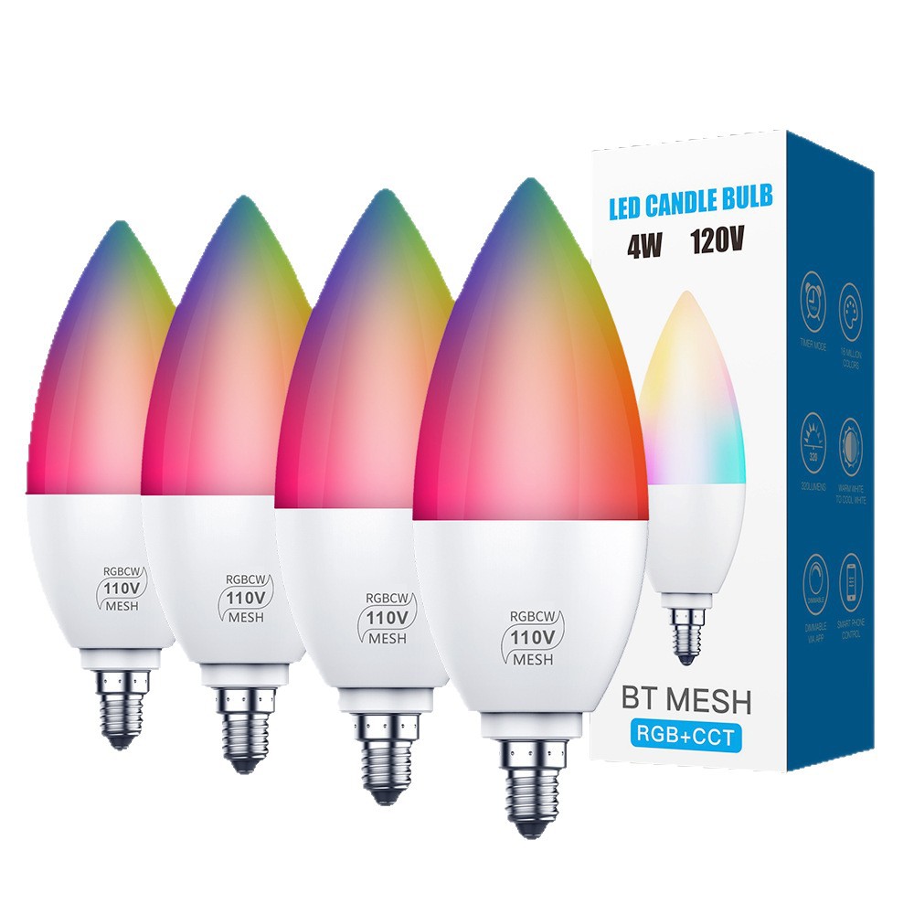 Smart BR30 WiFi LED Floodlight Bulb RGBW Dimmable 11W