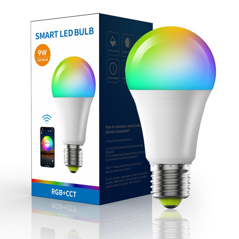 Smart WiFi BR30 LED Bulb RGB Color Changing Dimmable