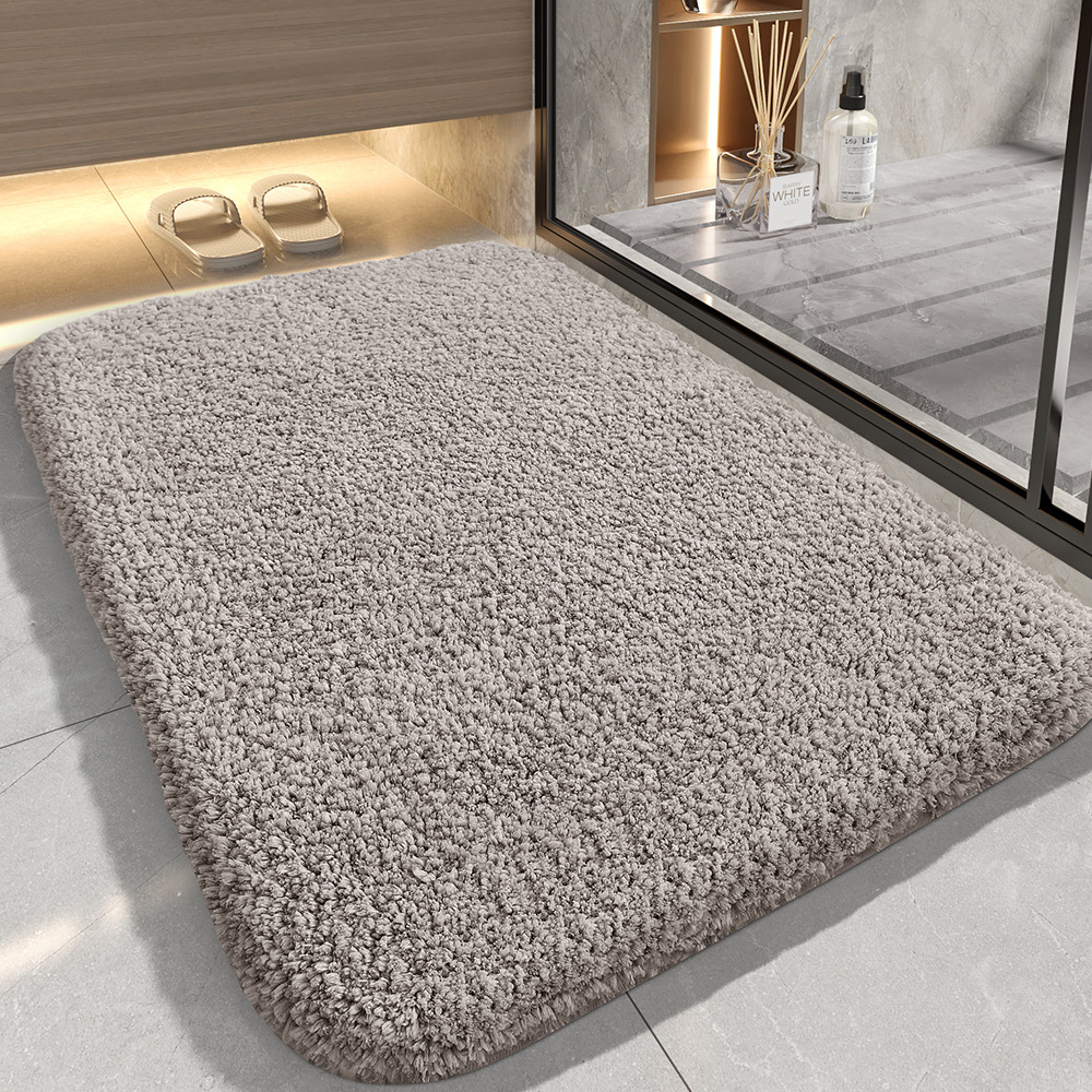 Soft Absorbent Non-Slip Bath Mat - Quick Dry Bathroom Rug