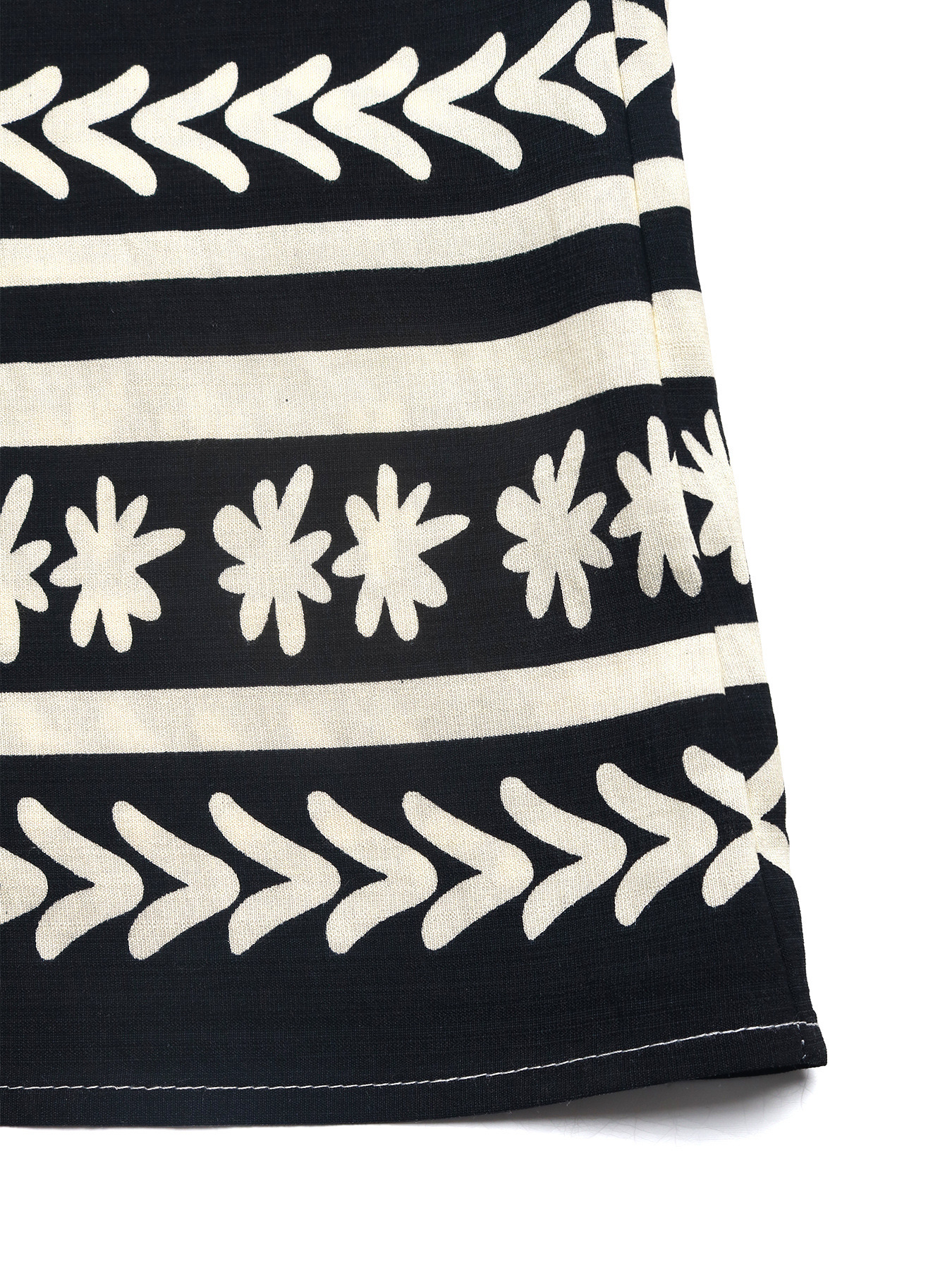 Boho Floral Strapless Wide Leg Jumpsuit with Tie Front