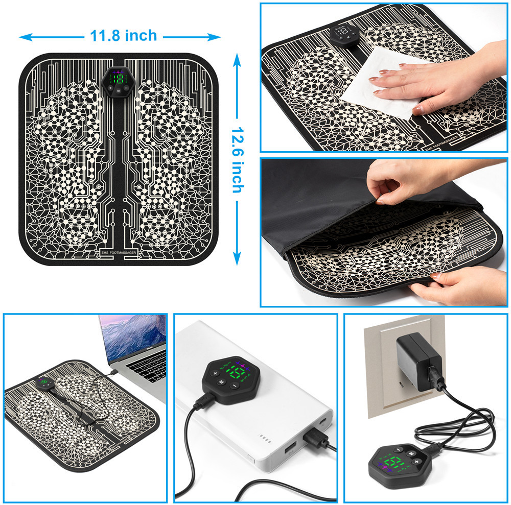 EMS Bio-Tracker Mat - Flexible Fitness Wearable