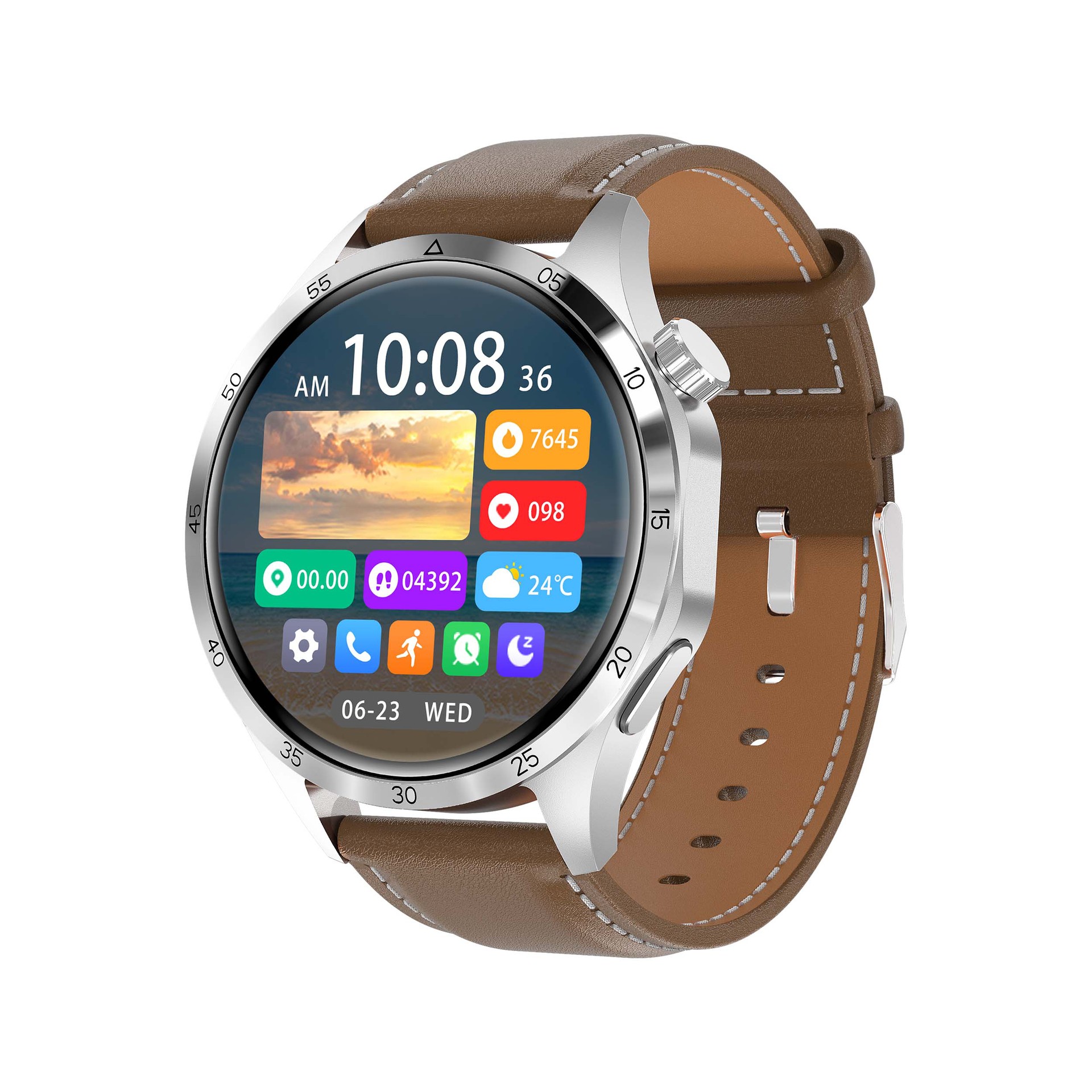 GT4 PRO+ Smartwatch mit AMOLED-Display, GPS, NFC und Bluetooth-Anruffunktion