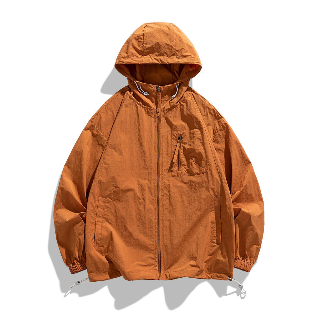 Men's Lightweight Hooded Sun Protection UPF50+ Jacket - Quick Dry