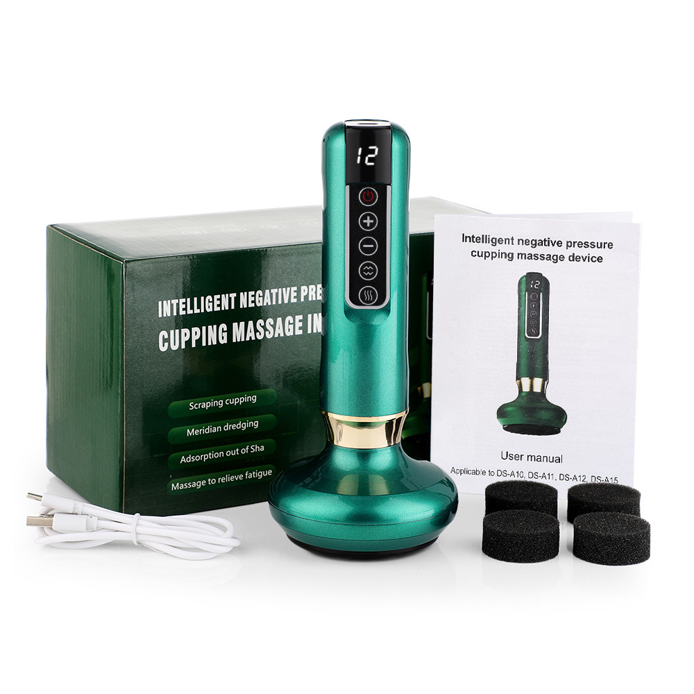 Appareil de massage par ventouses intelligent avec thérapie par la chaleur et le grattage