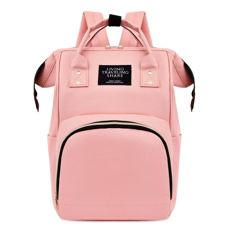 Zaino fasciatoio leggero, borsa da viaggio capiente per neonati con tasche termiche per biberon, zaino premaman impermeabile.