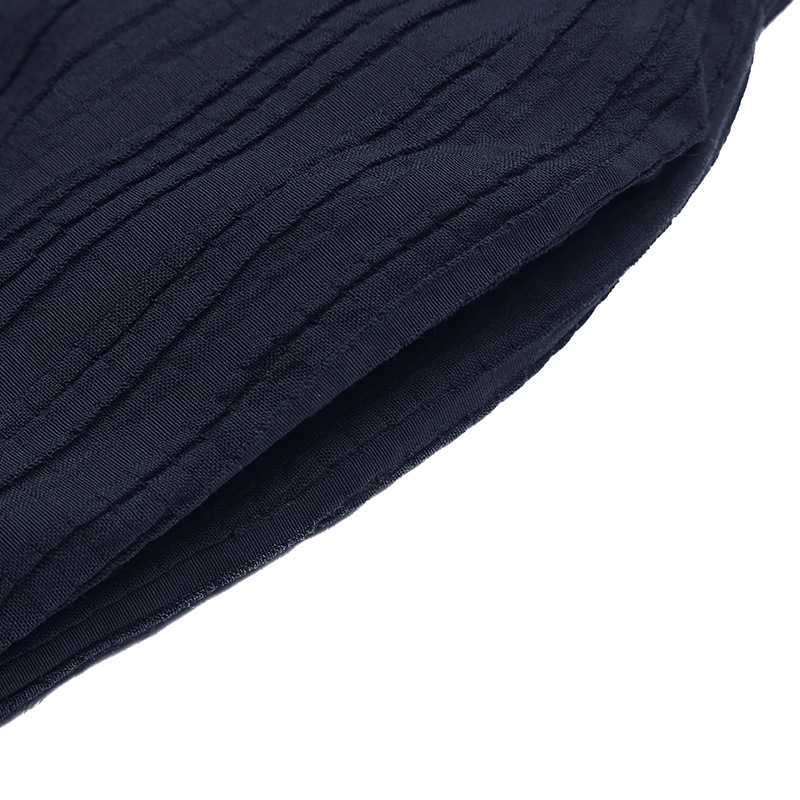 Women's Strapless Crinkle Two Piece Set - Top & Wide Leg Pants