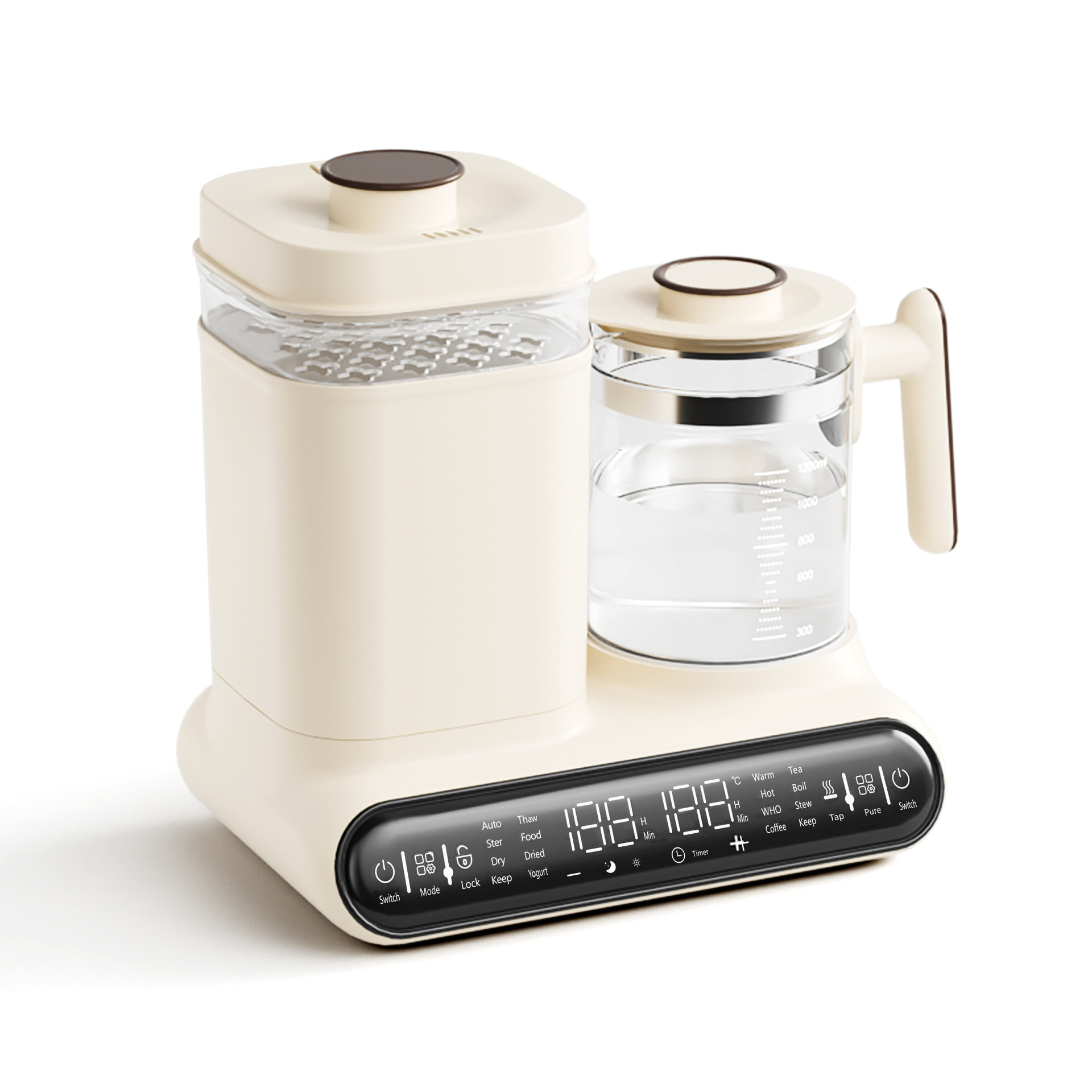 Multifunctional Baby Bottle Sterilizer & Milk Warmer