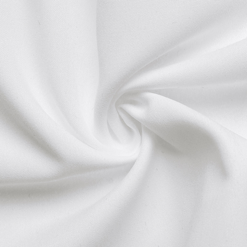 Women's Sleeveless White Shirt Dress with Black Belt