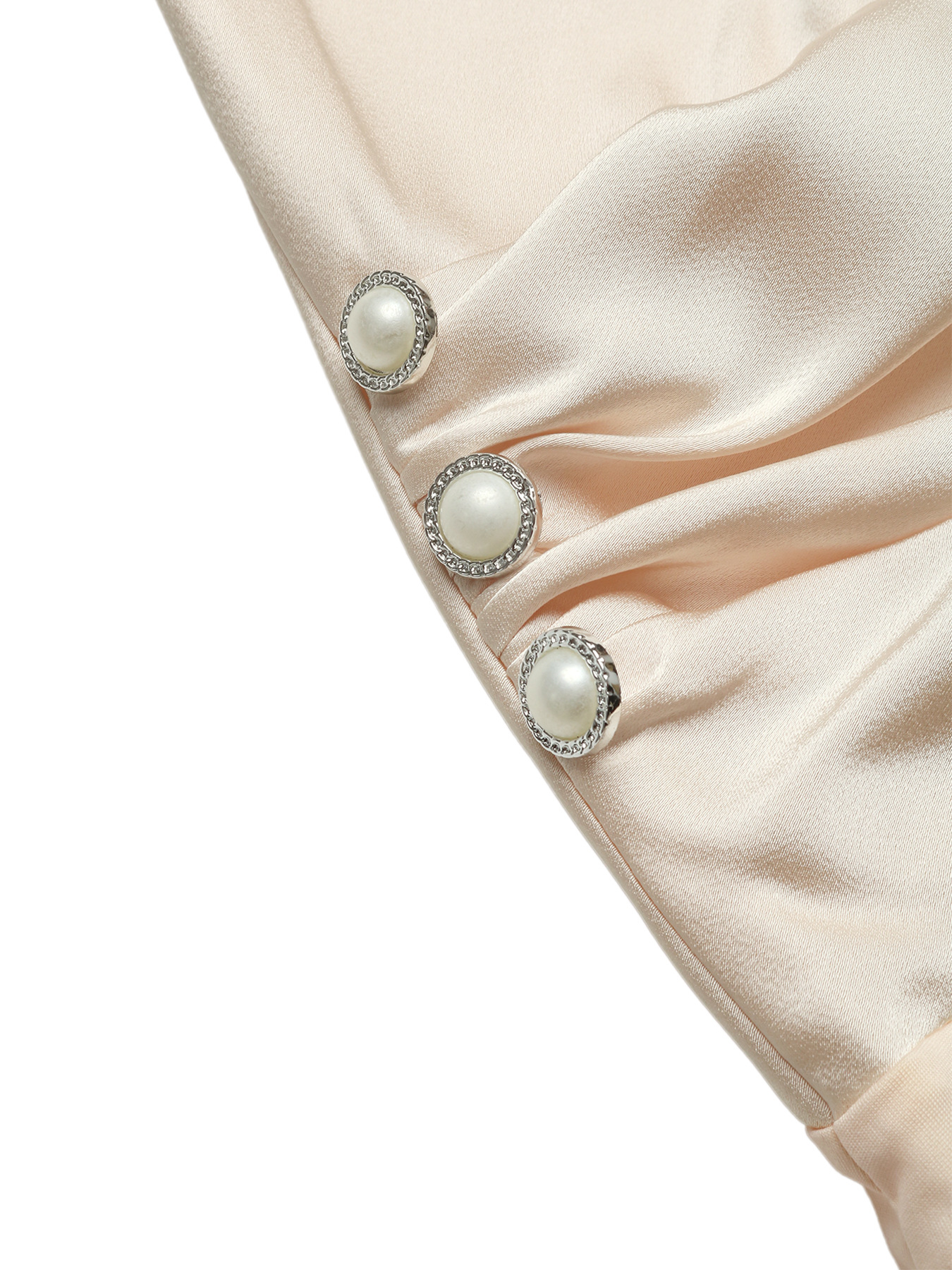 Satin Wrap V-Neck Cami Bodysuit - Elegant & Versatile