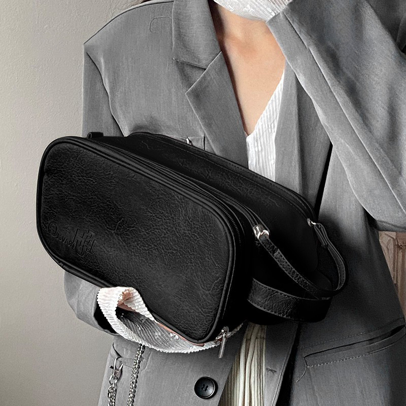 Travel Makeup Bag Organizer - Multi-Compartment Cosmetic Pouch