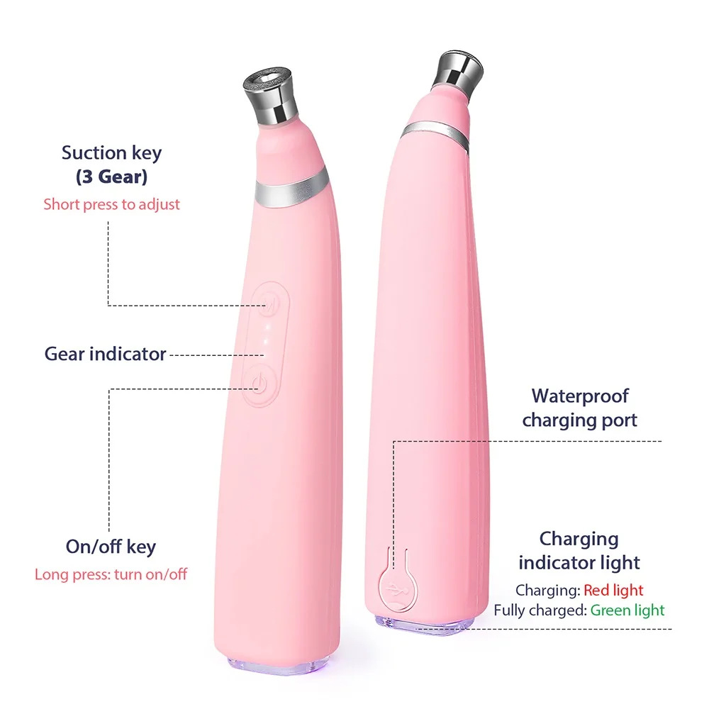 Diamond Facial Device | Microdermabrasion & Blackhead Remover