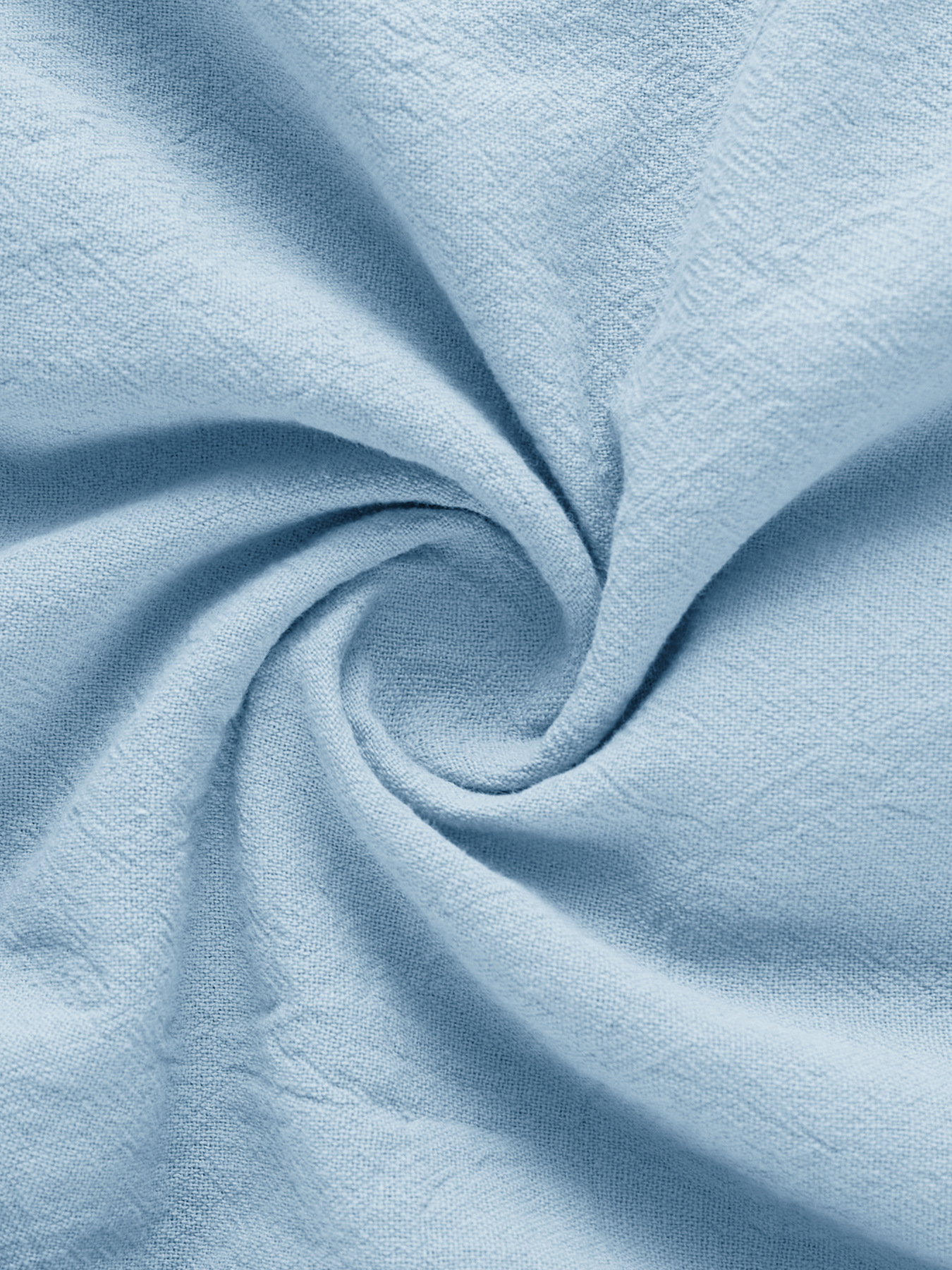 Men's Casual Linen Blend Henley Shirt Short Sleeve