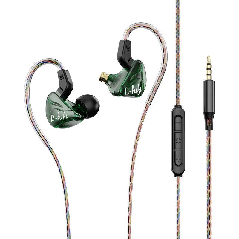 Premium In-Ear Wired Headphones with Inline Mic, Sound Isolating Earbuds with Extra Ear Tips, 3.5mm & USB-C Audio