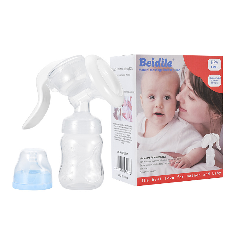 Manual Massage Breast Pump for New Moms