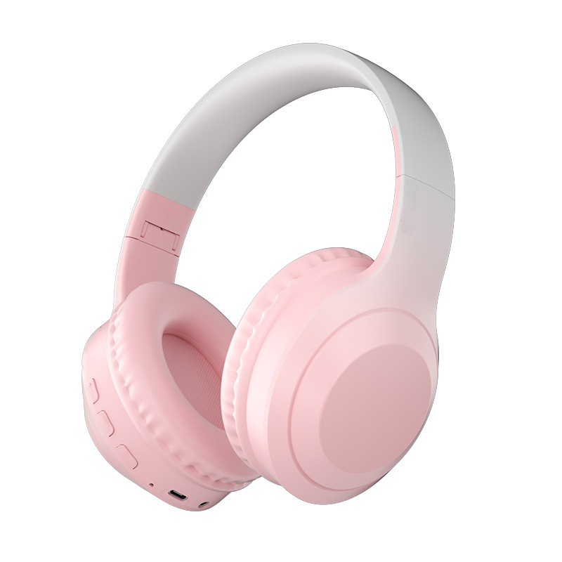 Wireless Bluetooth 5.0 Over-Ear Headphones with Deep Bass, Noise Cancellation, 40mm Drivers, 30H Playtime, TF Card / AUX Wired Mode & Protein Leather Ear Cushions