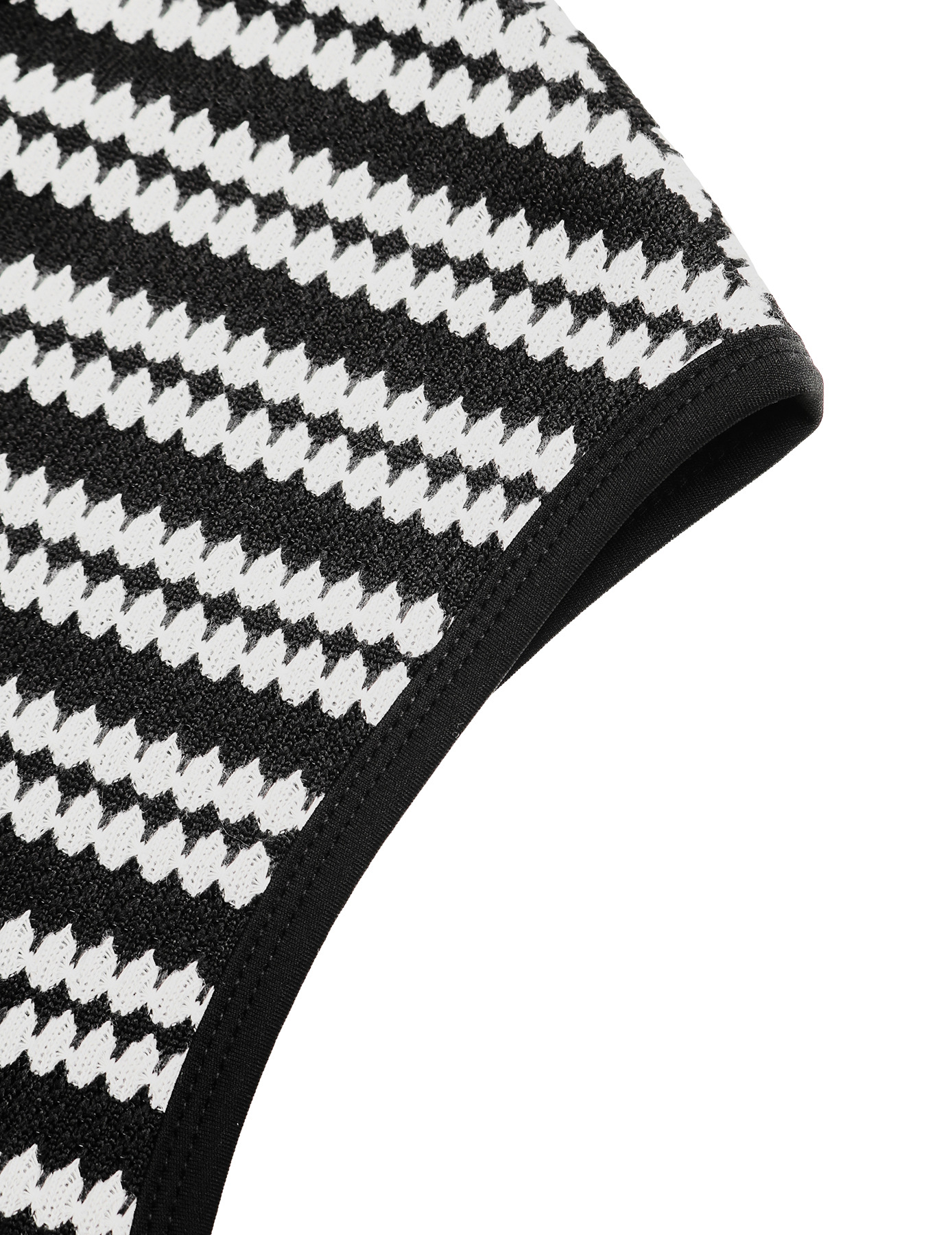 Women's Striped Knit Maxi Dress - Sleeveless Bodycon